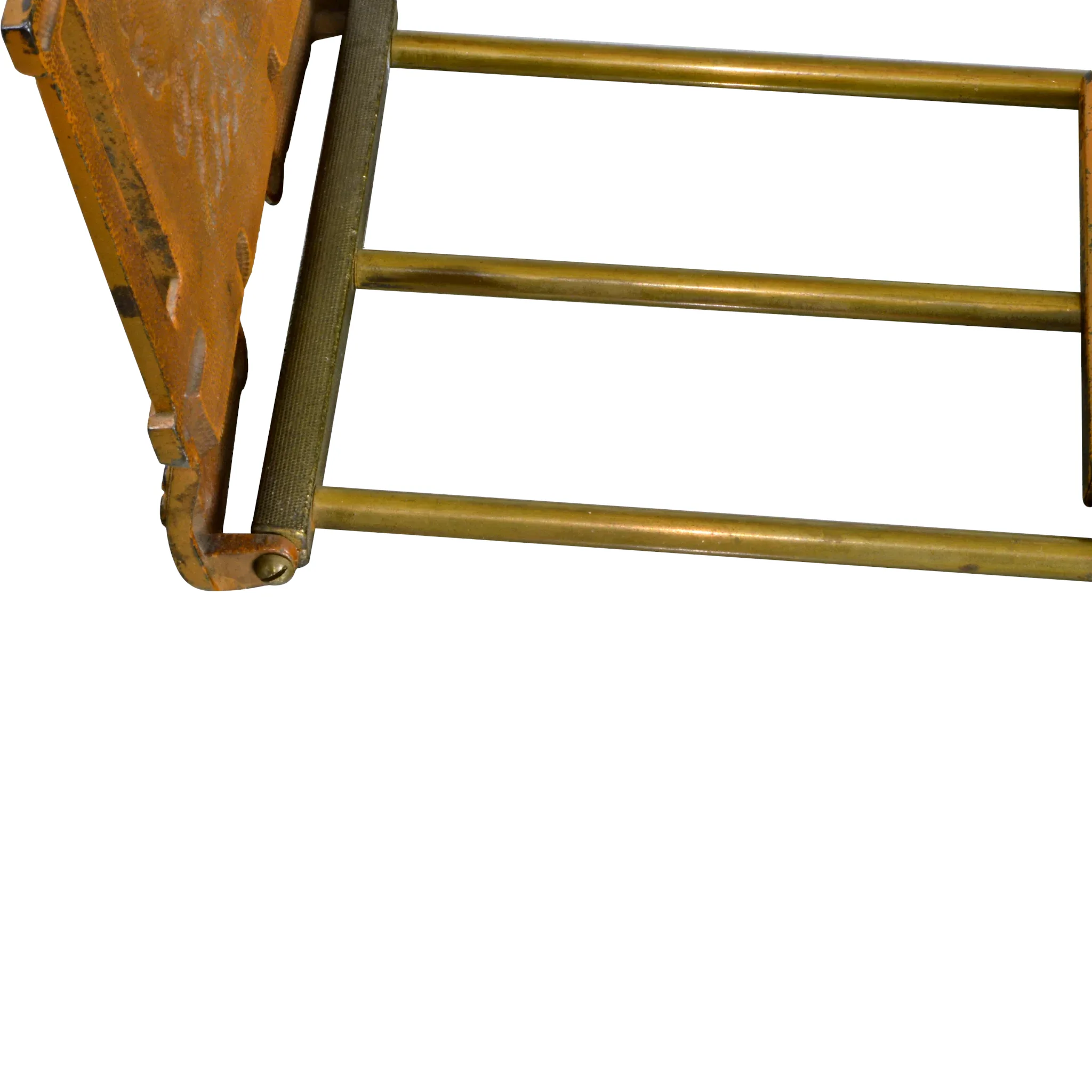 Vintage Native American Indian Bookrack Adjustable - Expandable Bookends - View 7
