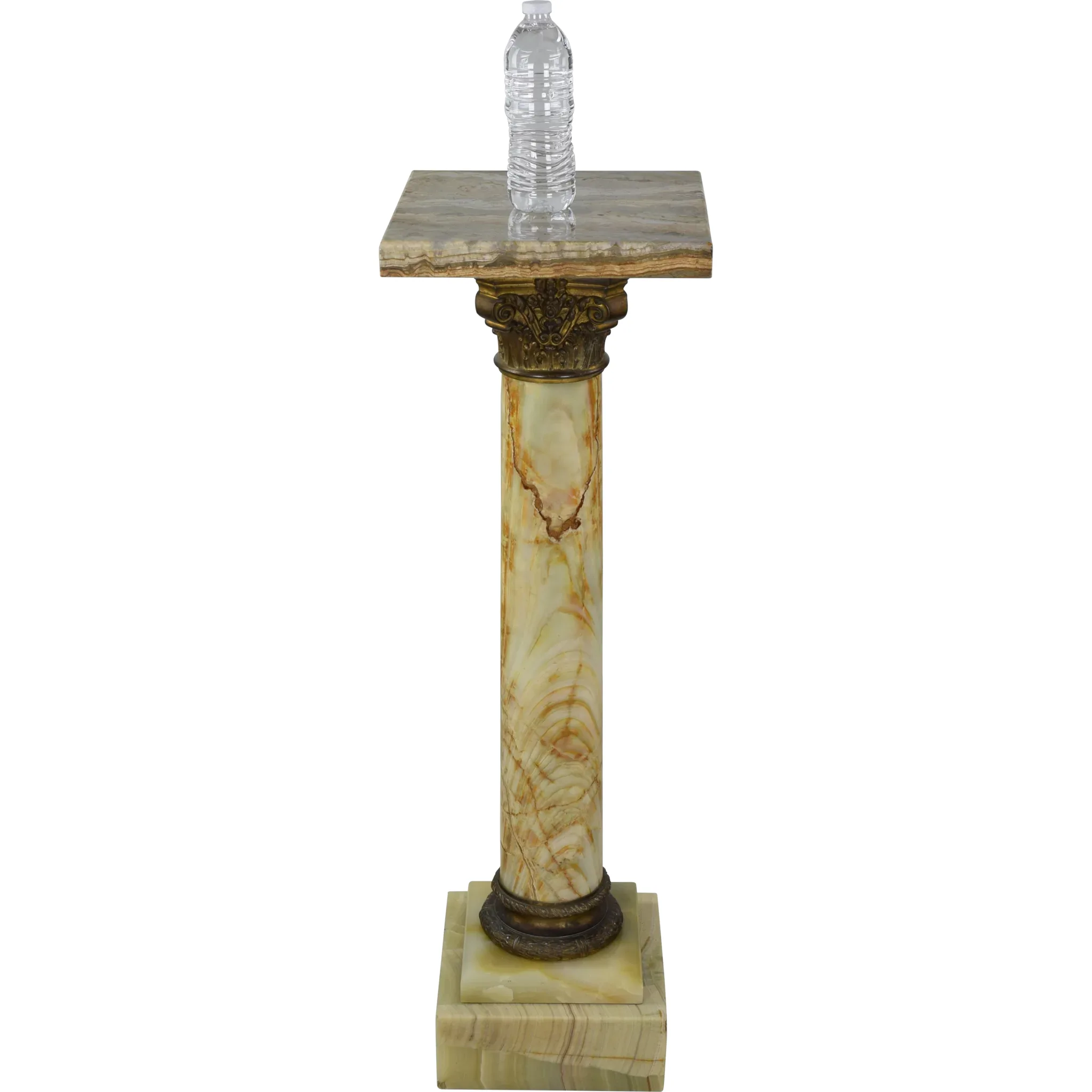 Antique 19th Century French Onyx Pedestal - View 2
