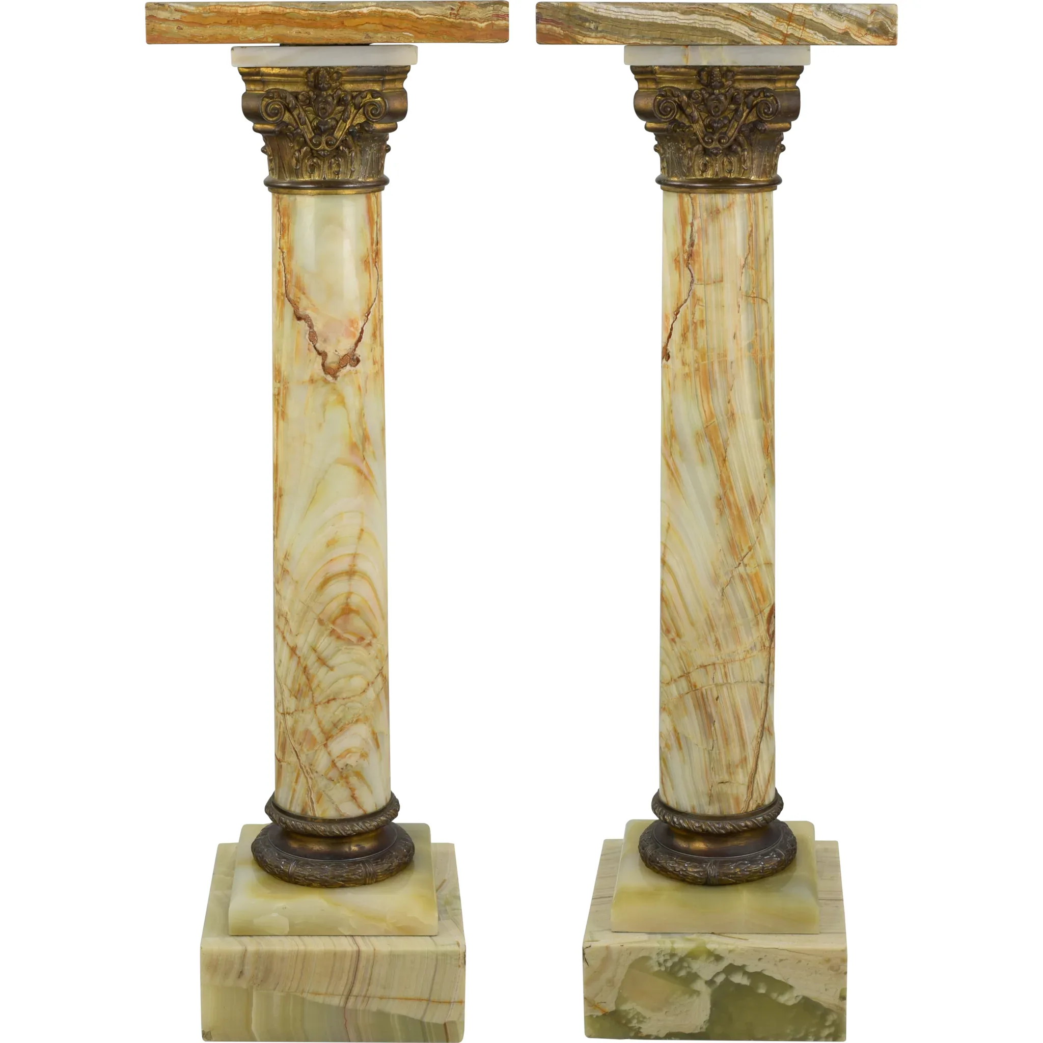 Antique 19th Century French Onyx Pedestal - View 4