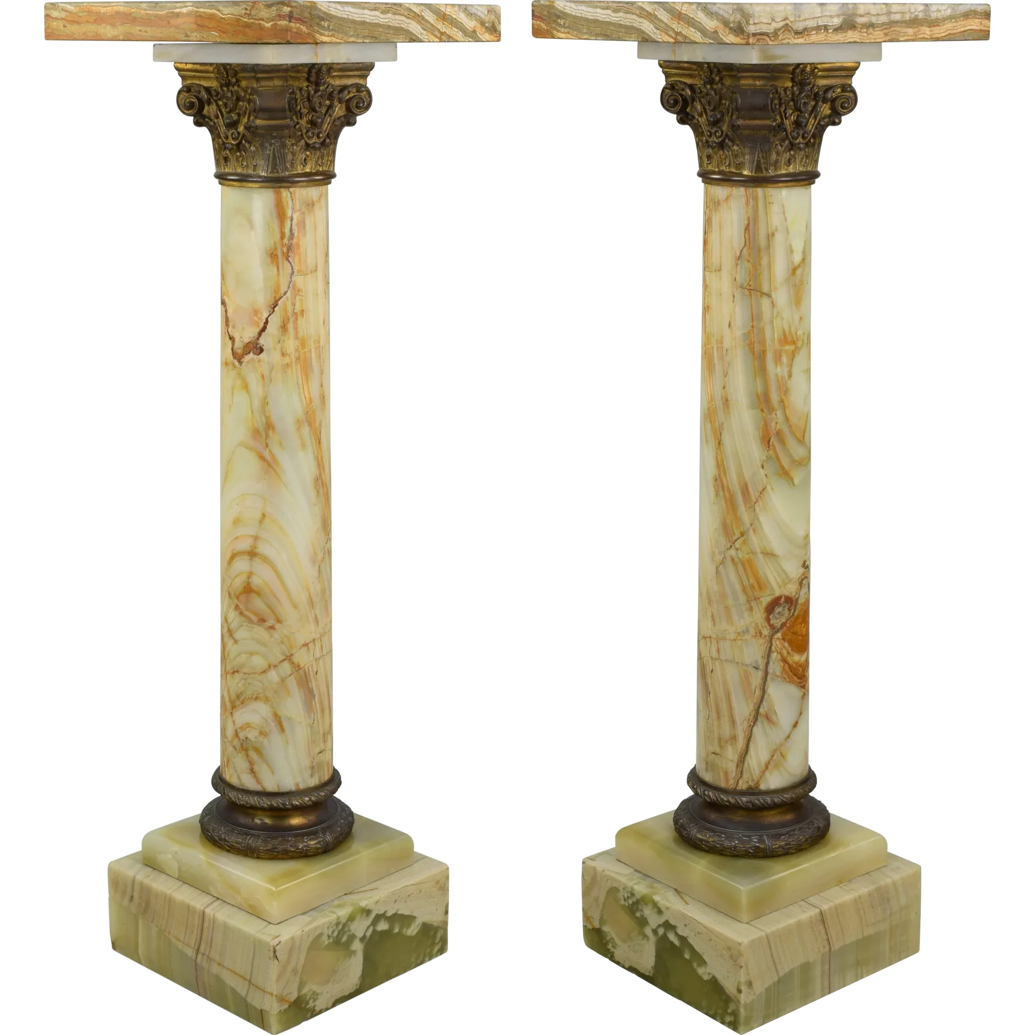 Antique 19th Century French Onyx Pedestal - View 6