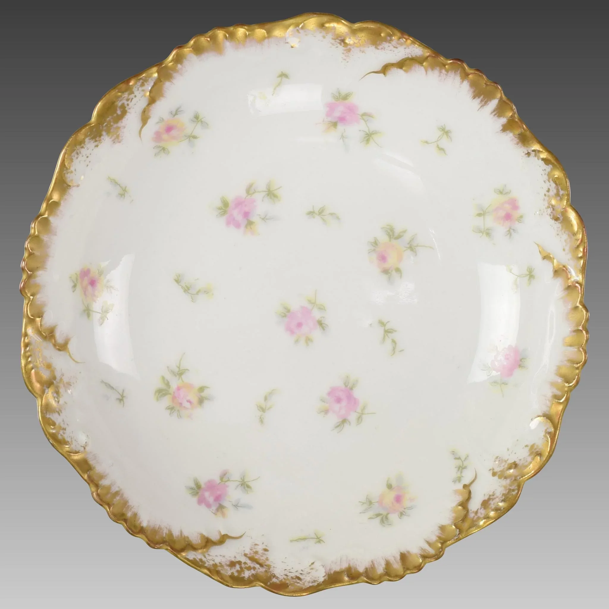 Antique Laviolette Limoges Berry Set - View 4