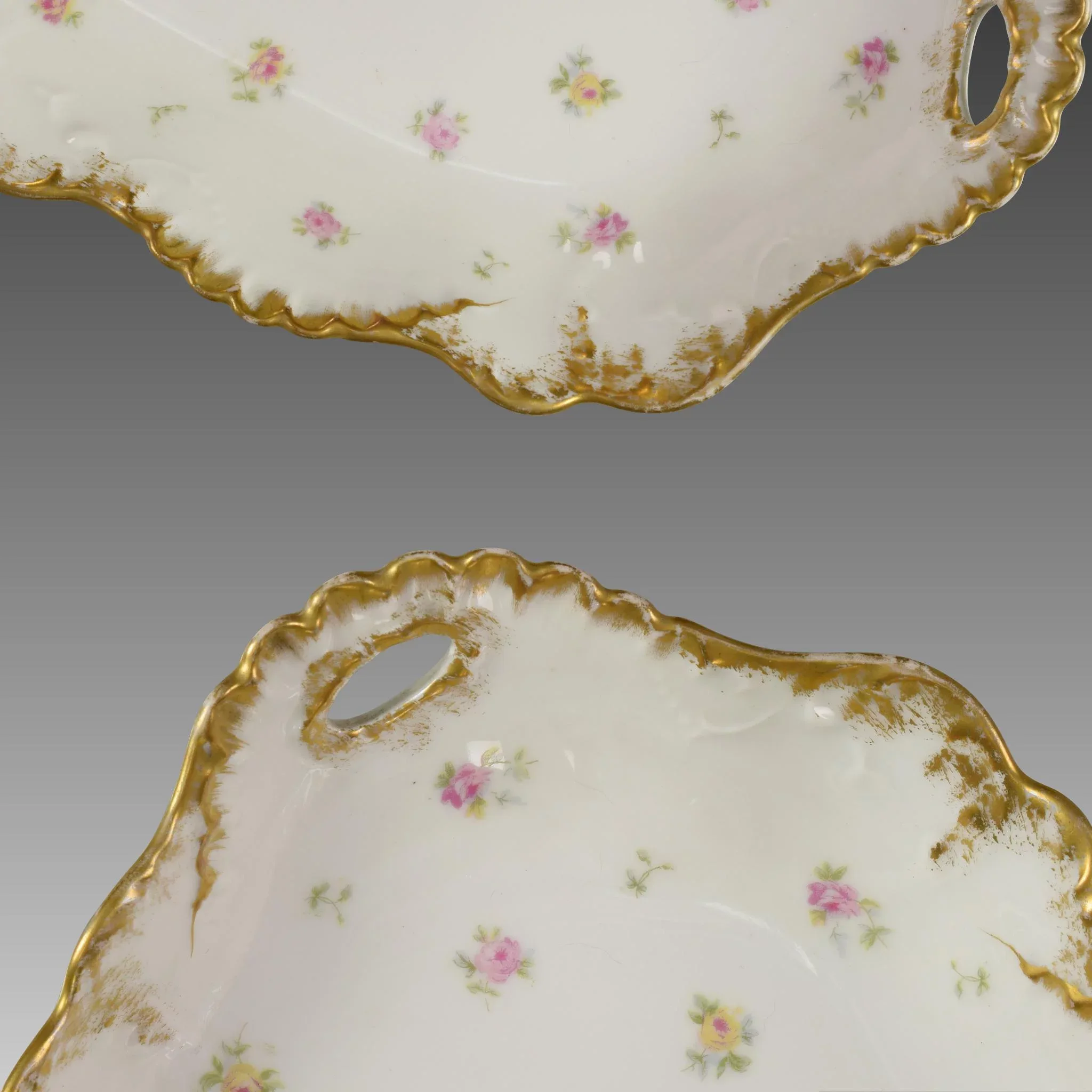 Antique Laviolette Limoges Berry Set - View 8