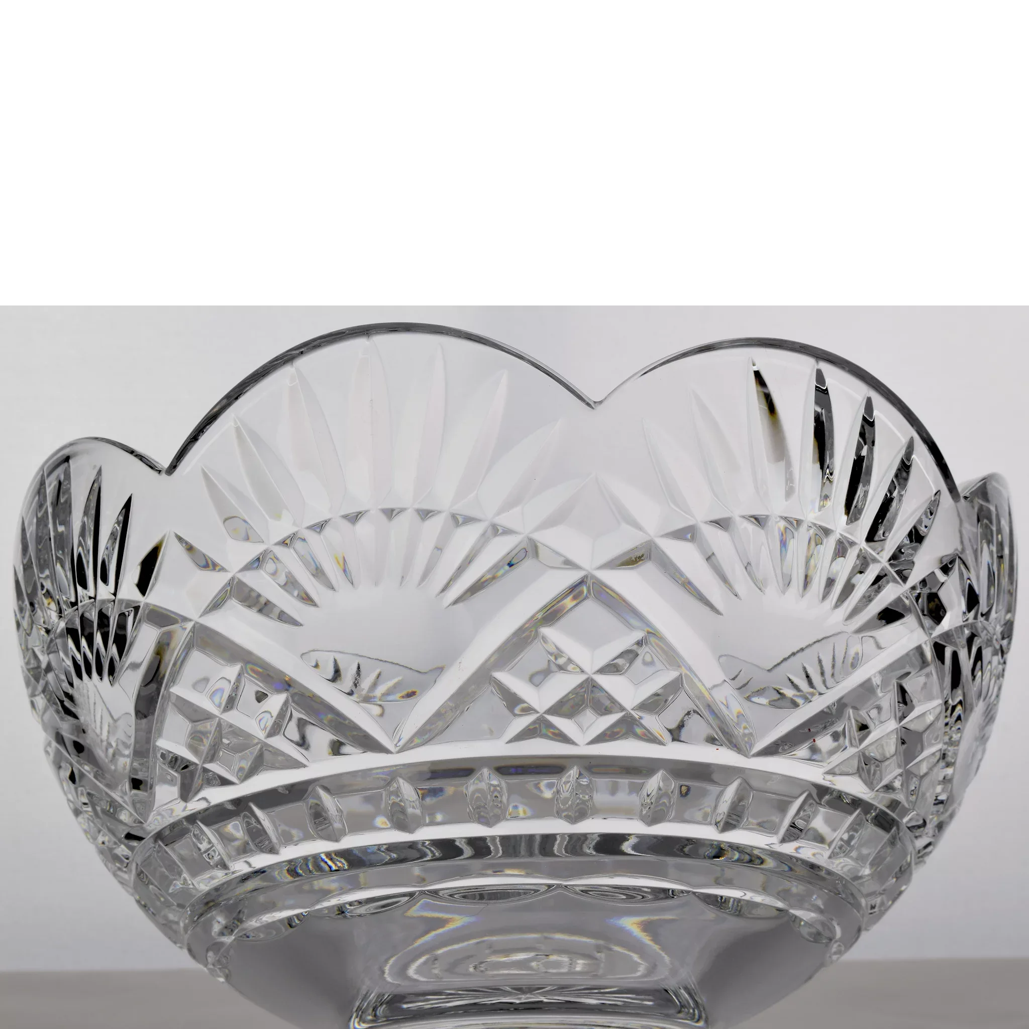 Waterford Cut Crystal Footed Liberty Bowl - America's Heritage Collection - Vintage - View 4