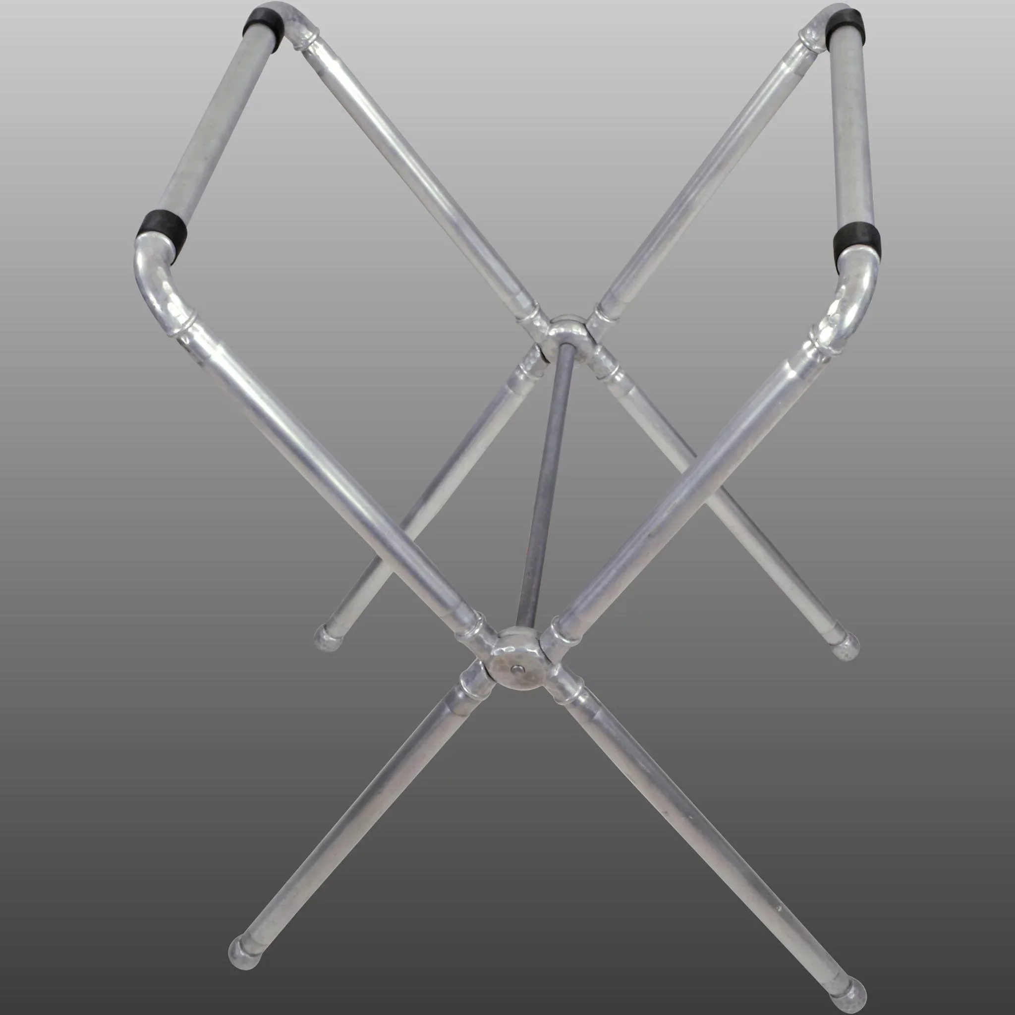 Vintage Everlast Wrought Aluminum Tray Table Stand - View 6