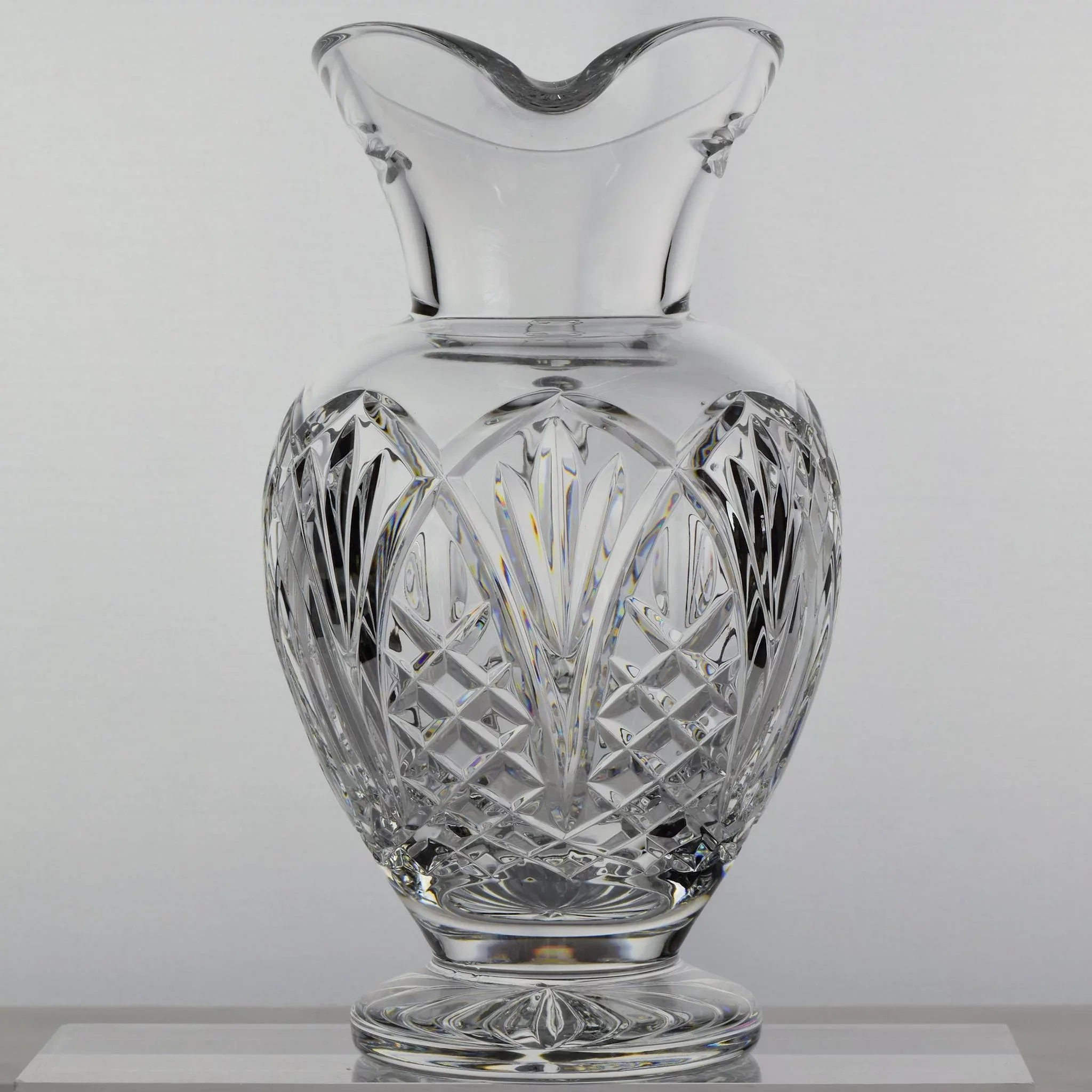 Waterford Crystal 38oz Bunratty Pitcher Romance of Ireland Collection - View 2