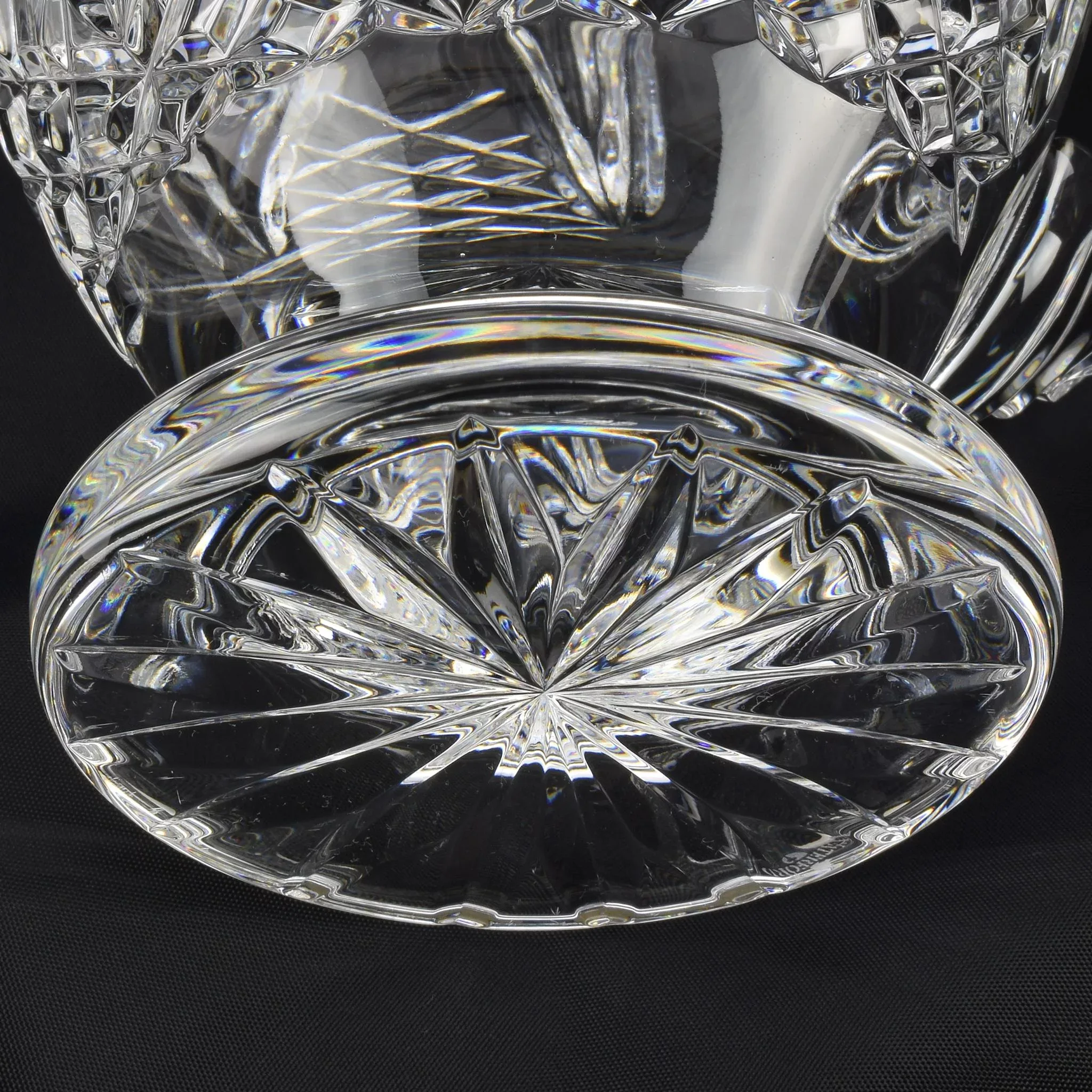 Waterford Crystal 38oz Bunratty Pitcher Romance of Ireland Collection - View 8