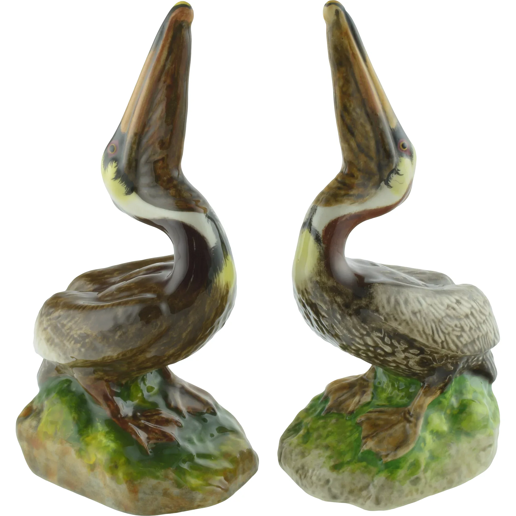 Pair Vintage The Townshends Ceramic Pelicans