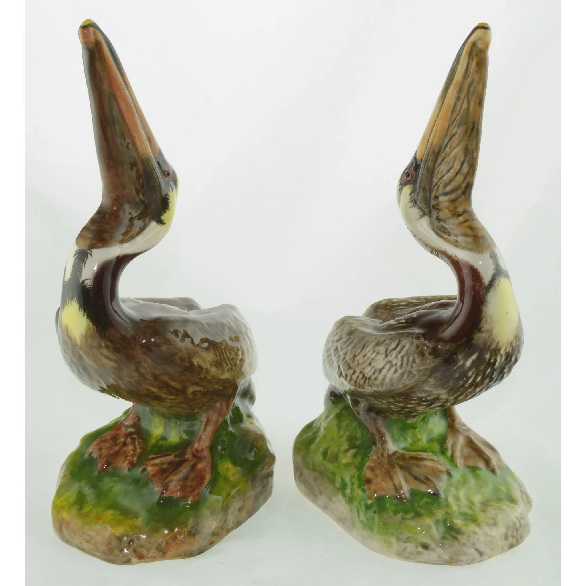 Pair Vintage The Townshends Ceramic Pelicans - View 3