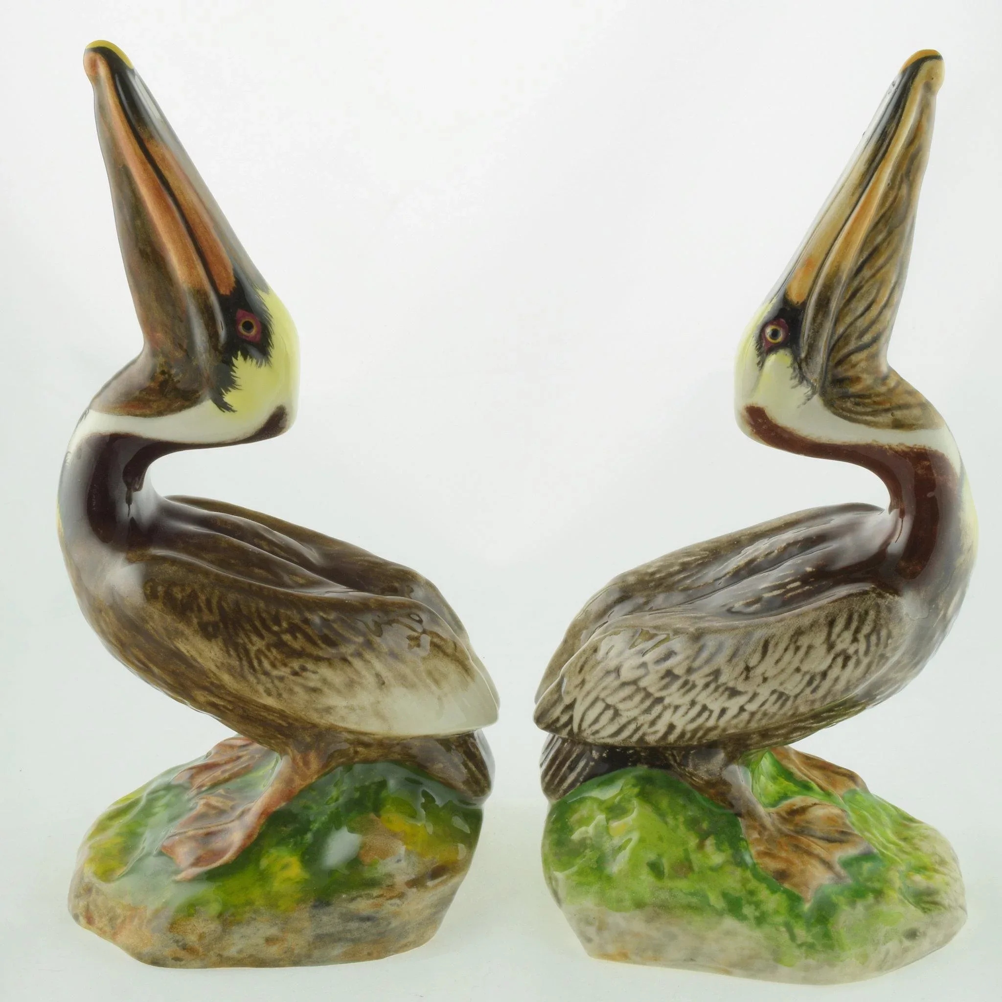 Pair Vintage The Townshends Ceramic Pelicans - View 4