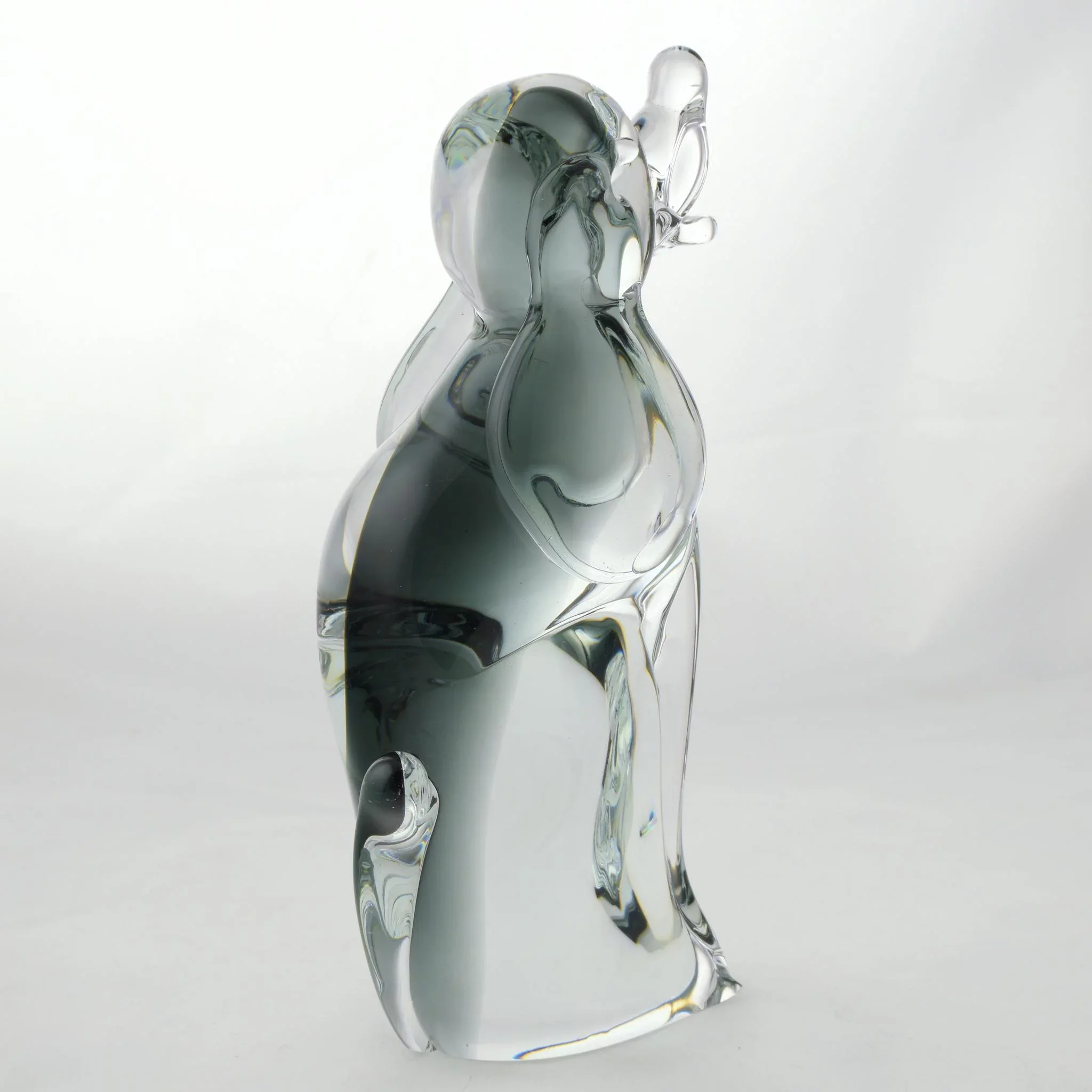 V Nason Murano Sommerso Art Glass Dog Figure - View 3