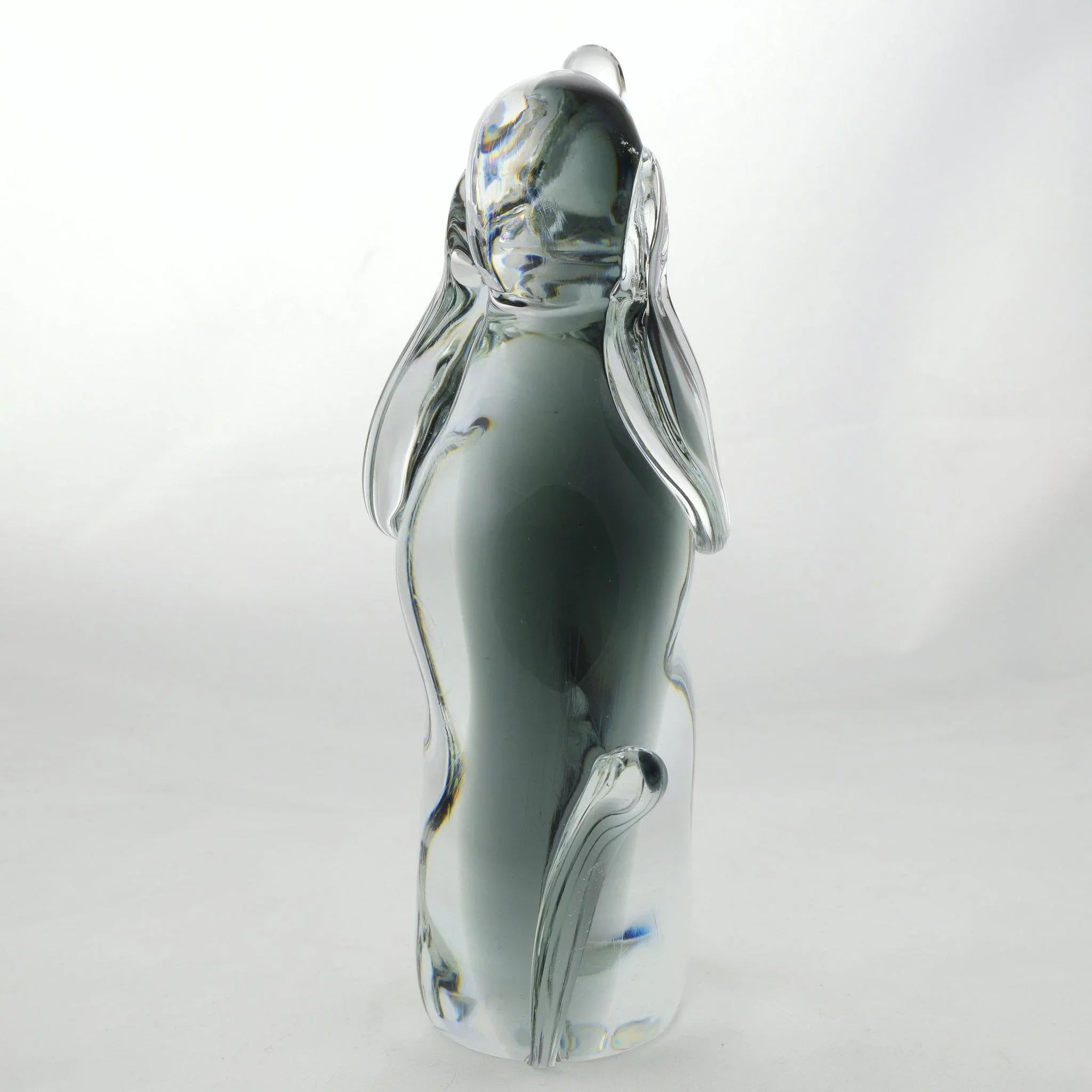 V Nason Murano Sommerso Art Glass Dog Figure - View 6