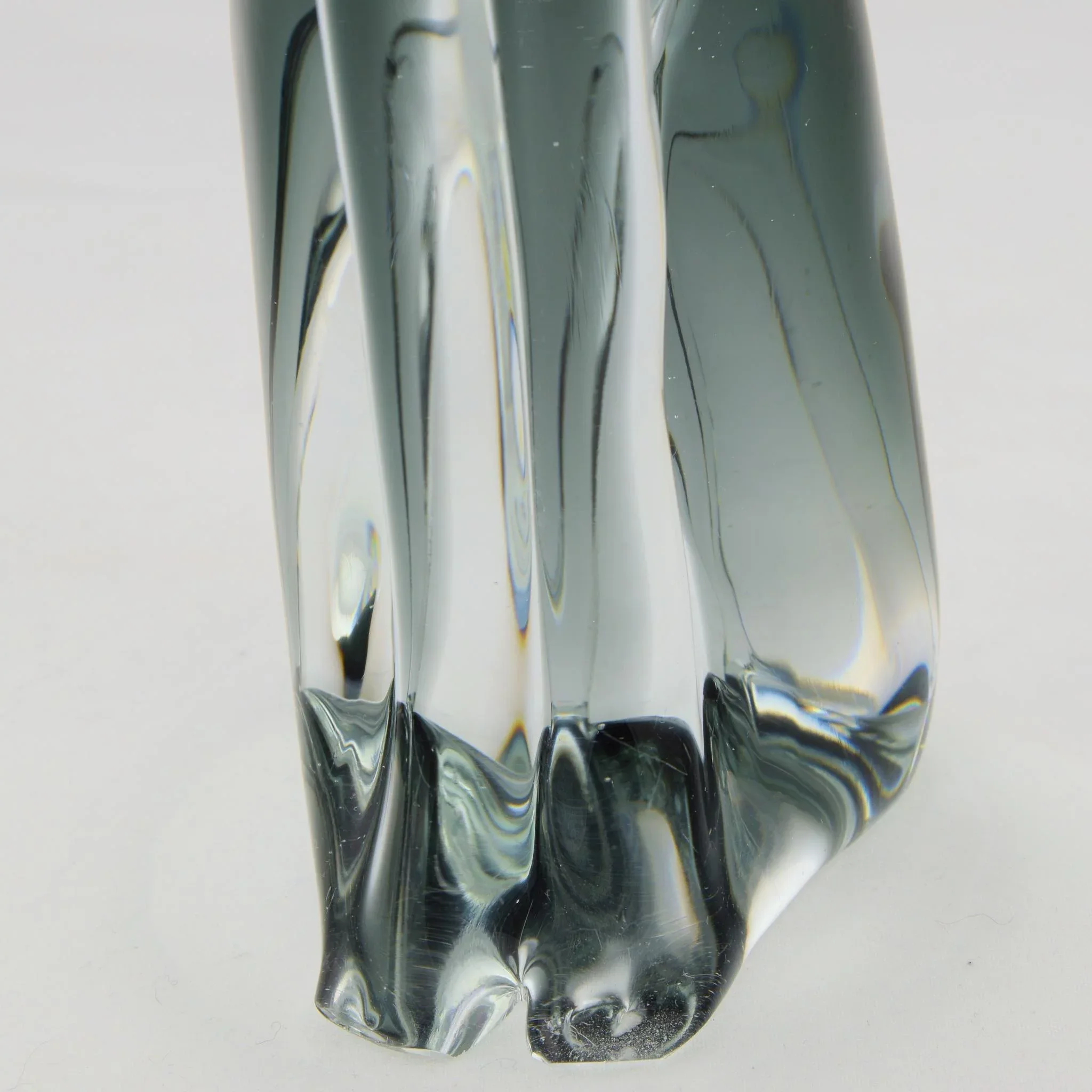 V Nason Murano Sommerso Art Glass Dog Figure - View 8