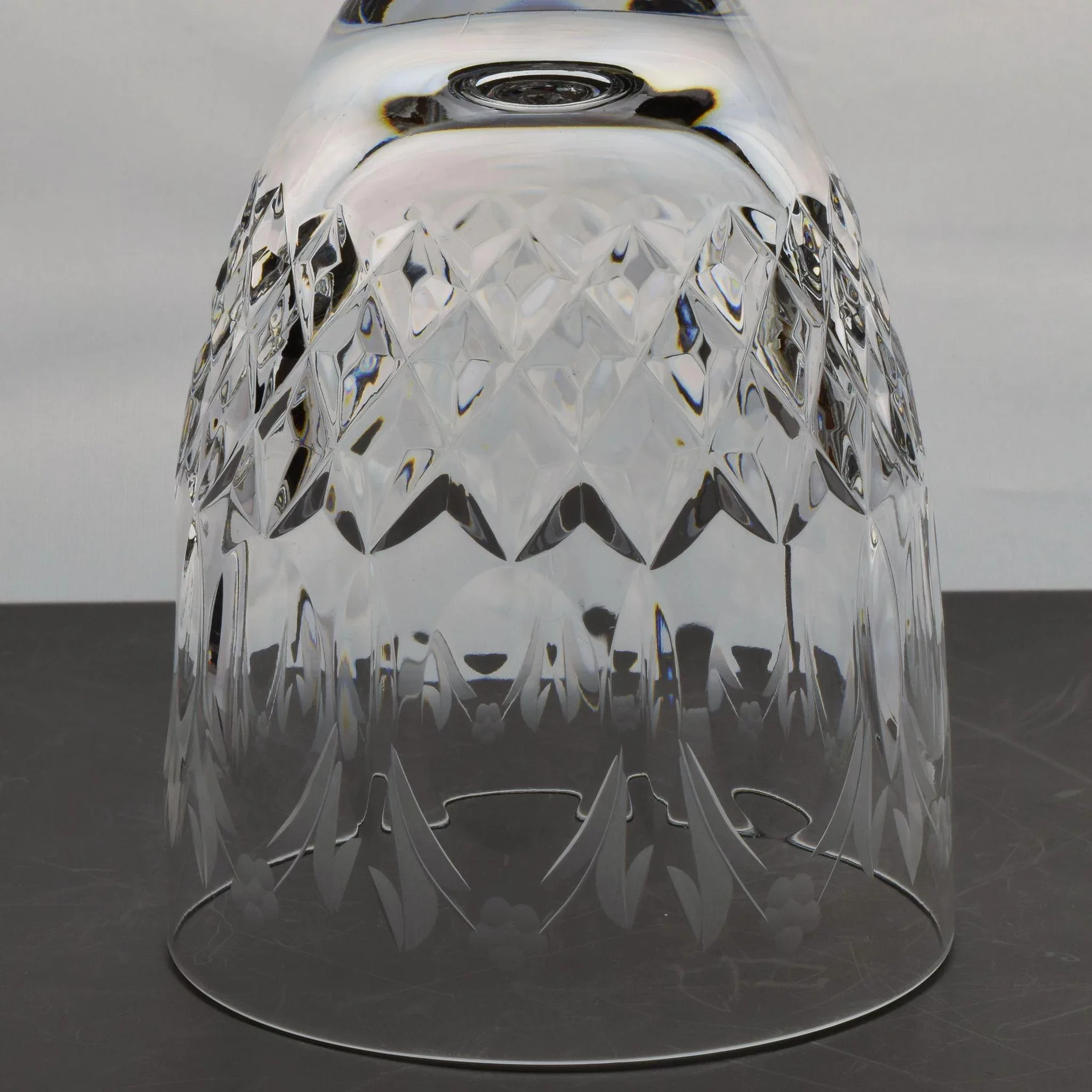 Set 10 Rogaska White Wine Goblets / Glasses - View 4
