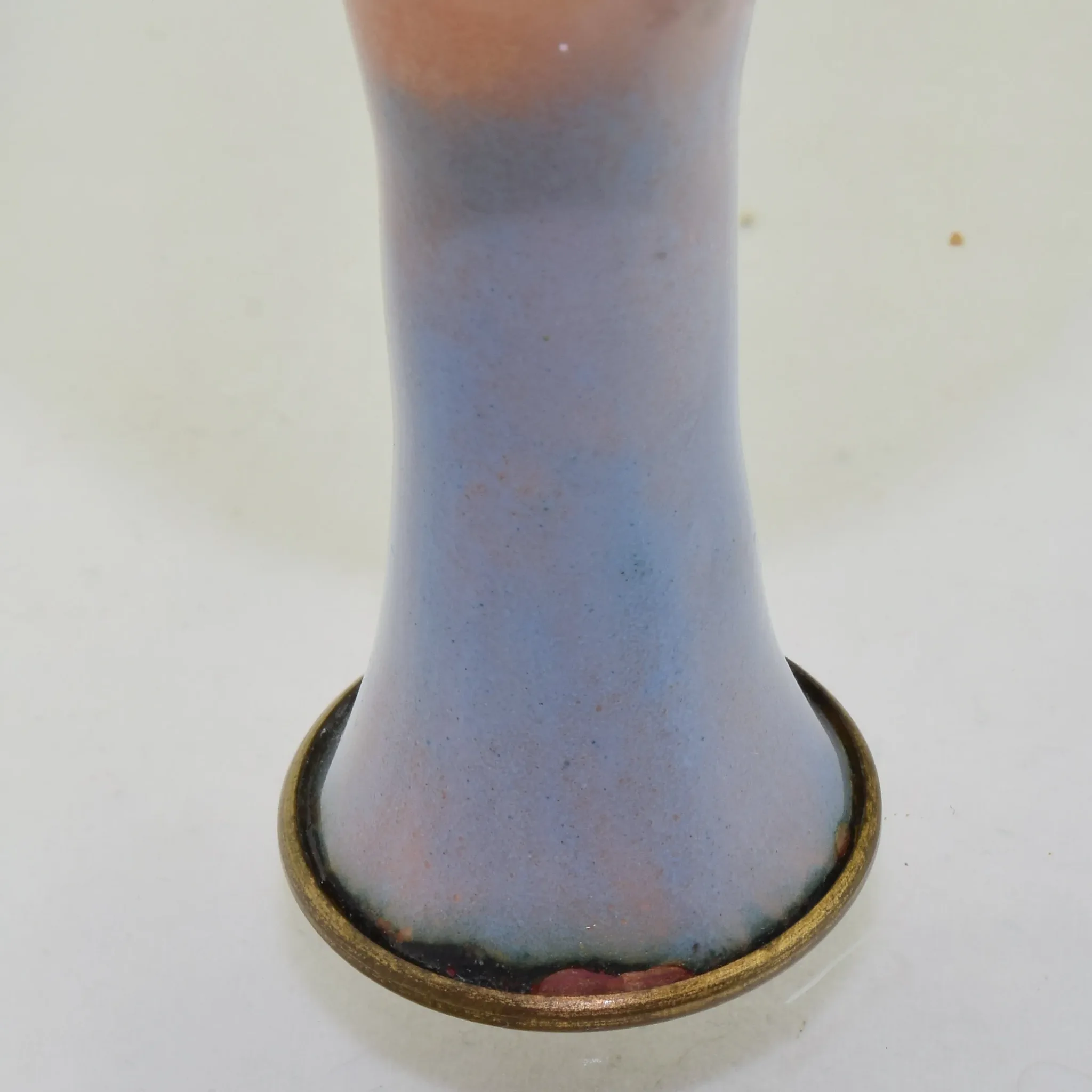 French Enameled Miniature Vase - HP Lady Profile - View 11
