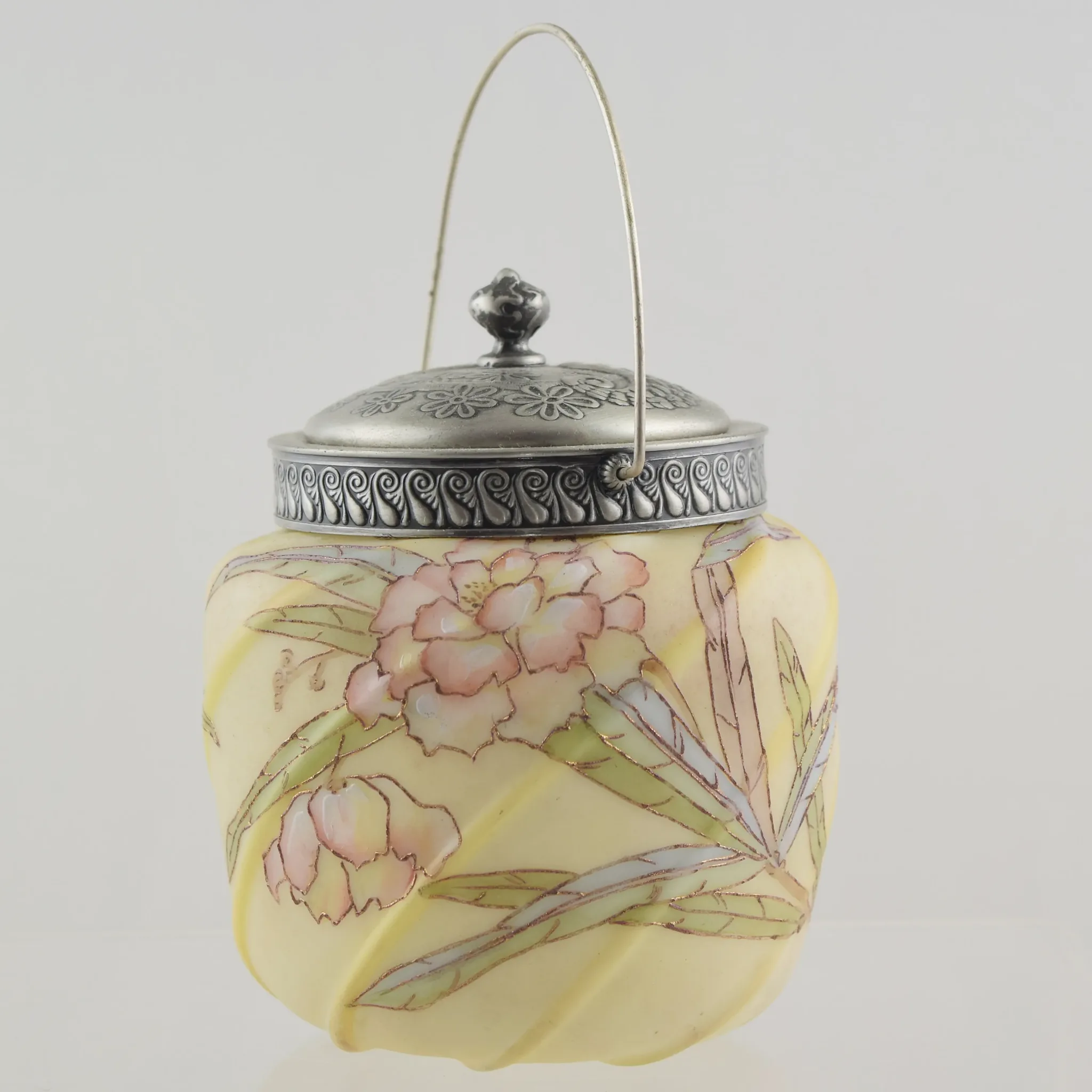Antique Mt Washington / Crown Milano Sweet Meat - Sweetmeat Jar - View 3