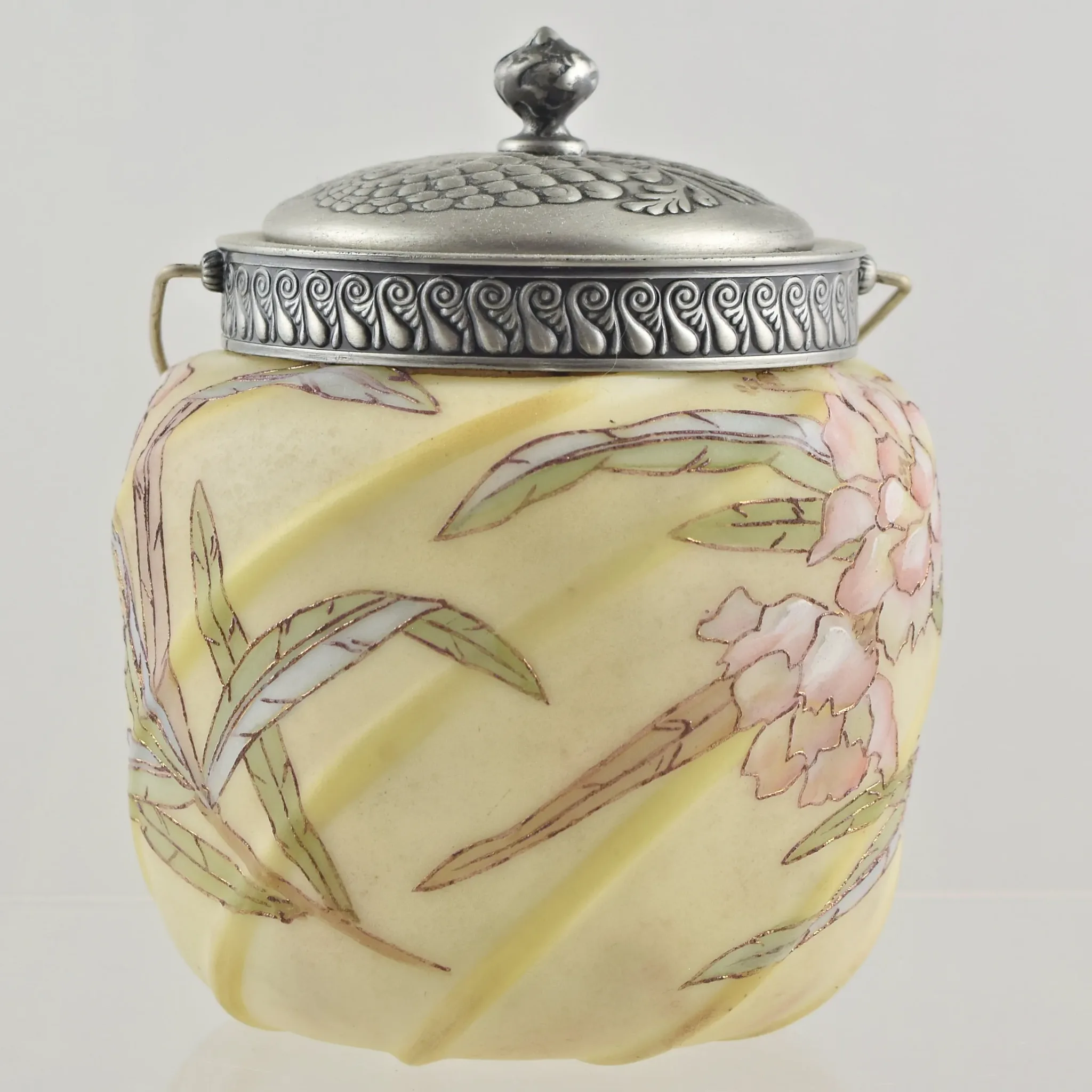 Antique Mt Washington / Crown Milano Sweet Meat - Sweetmeat Jar - View 4
