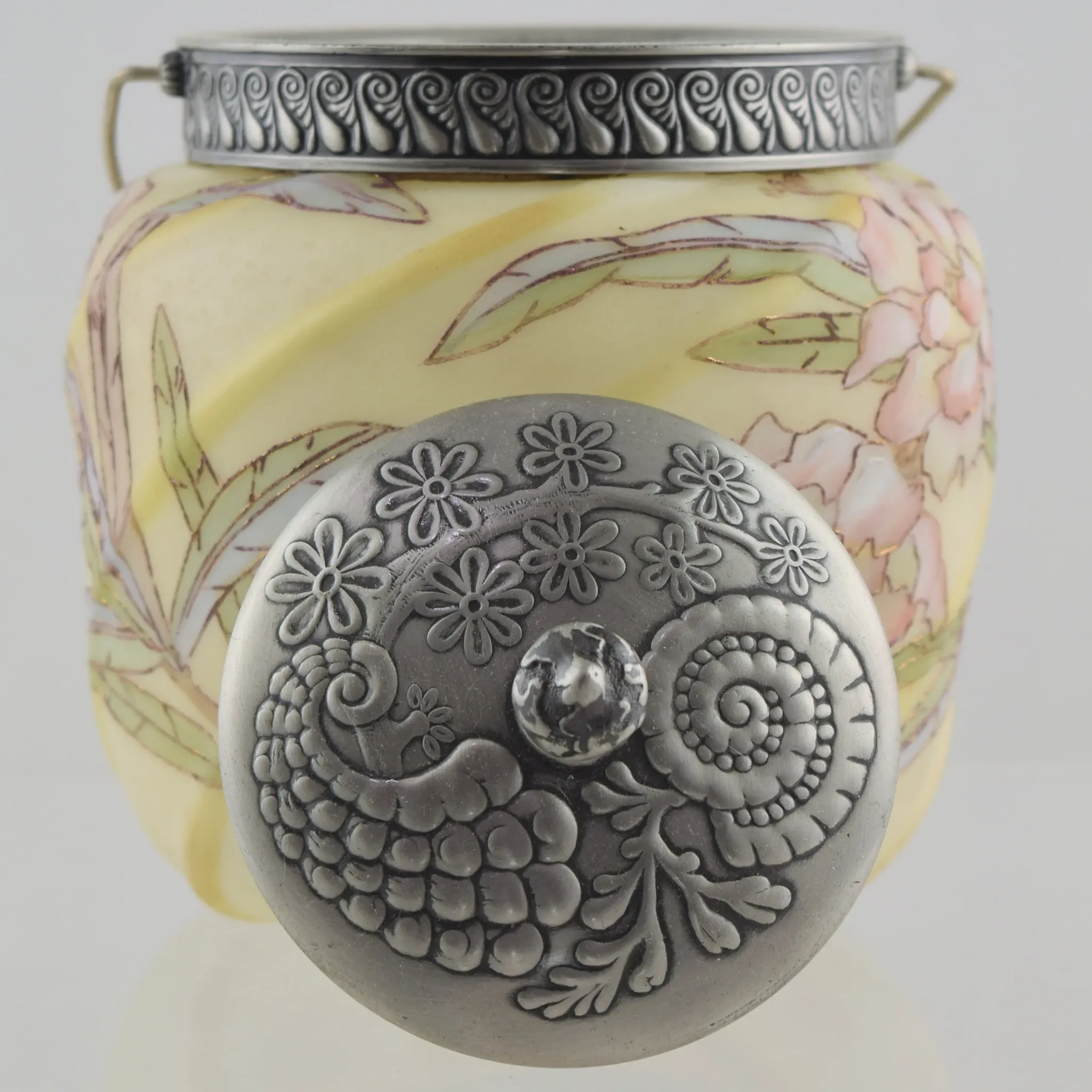 Antique Mt Washington / Crown Milano Sweet Meat - Sweetmeat Jar - View 5