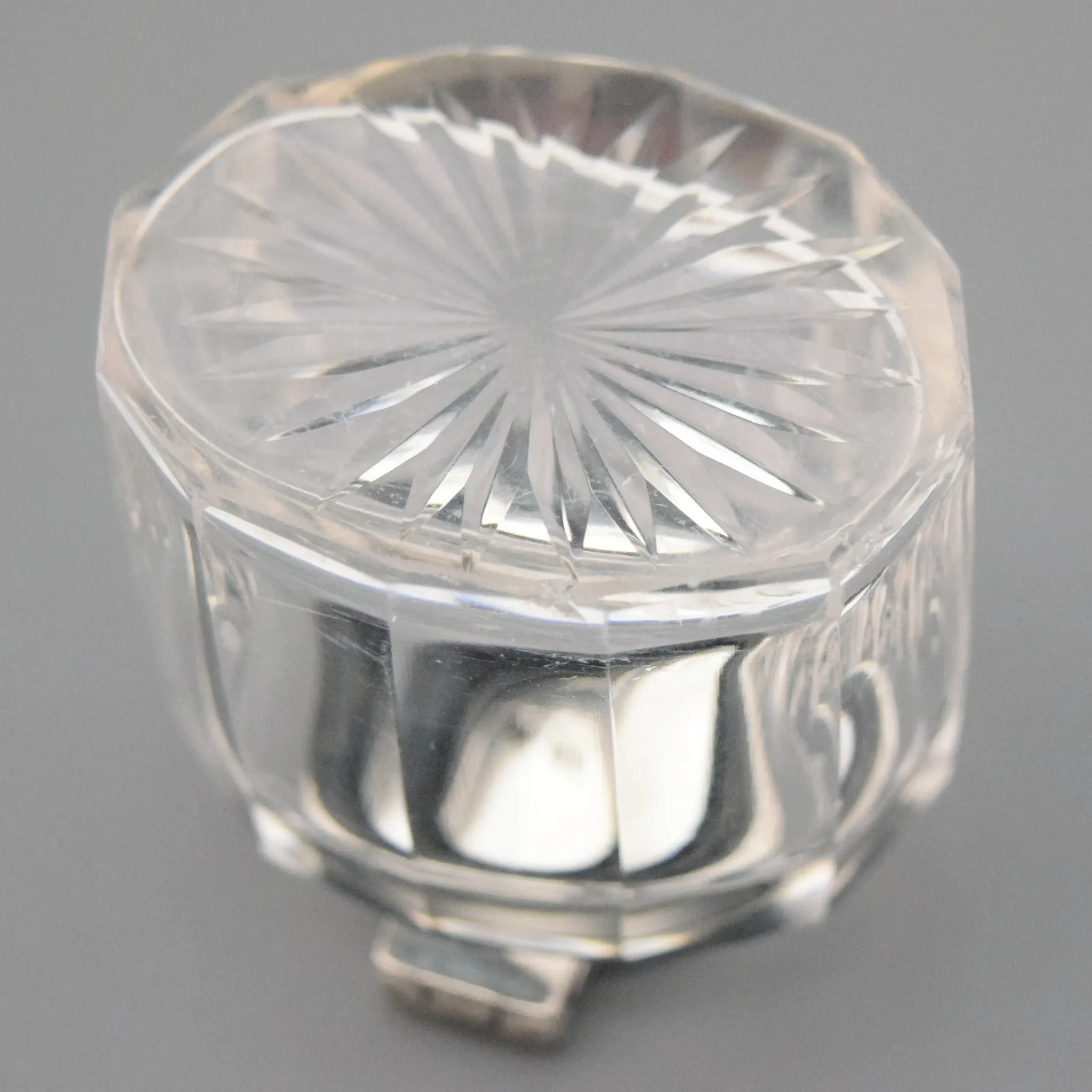 Antique Sterling Silver Inkstand - Goldsmiths & Silversmiths Company 1905 - View 9