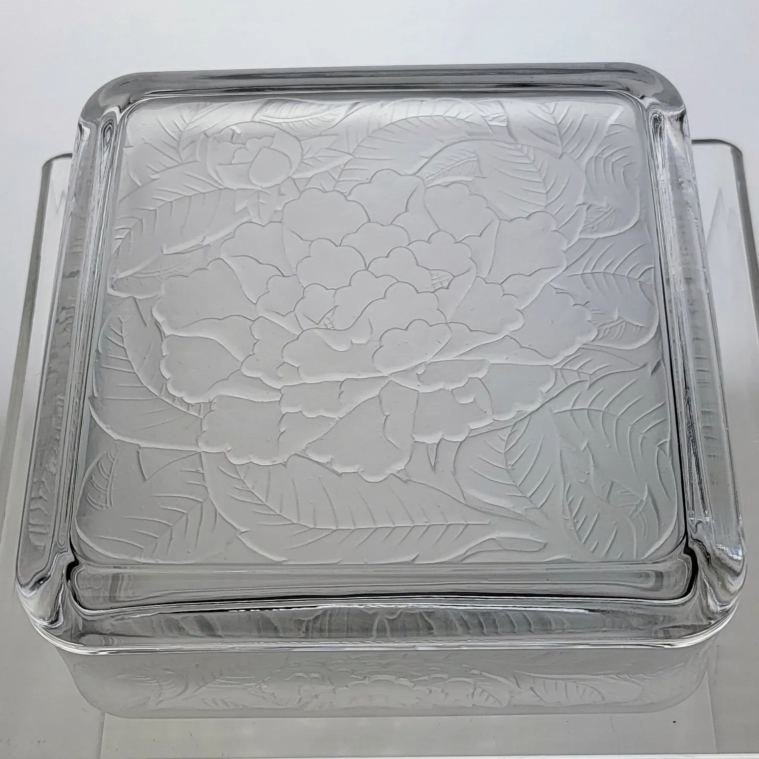 Vintage Hoya Crystal Bento Box COS5493U - Original Box - View 3