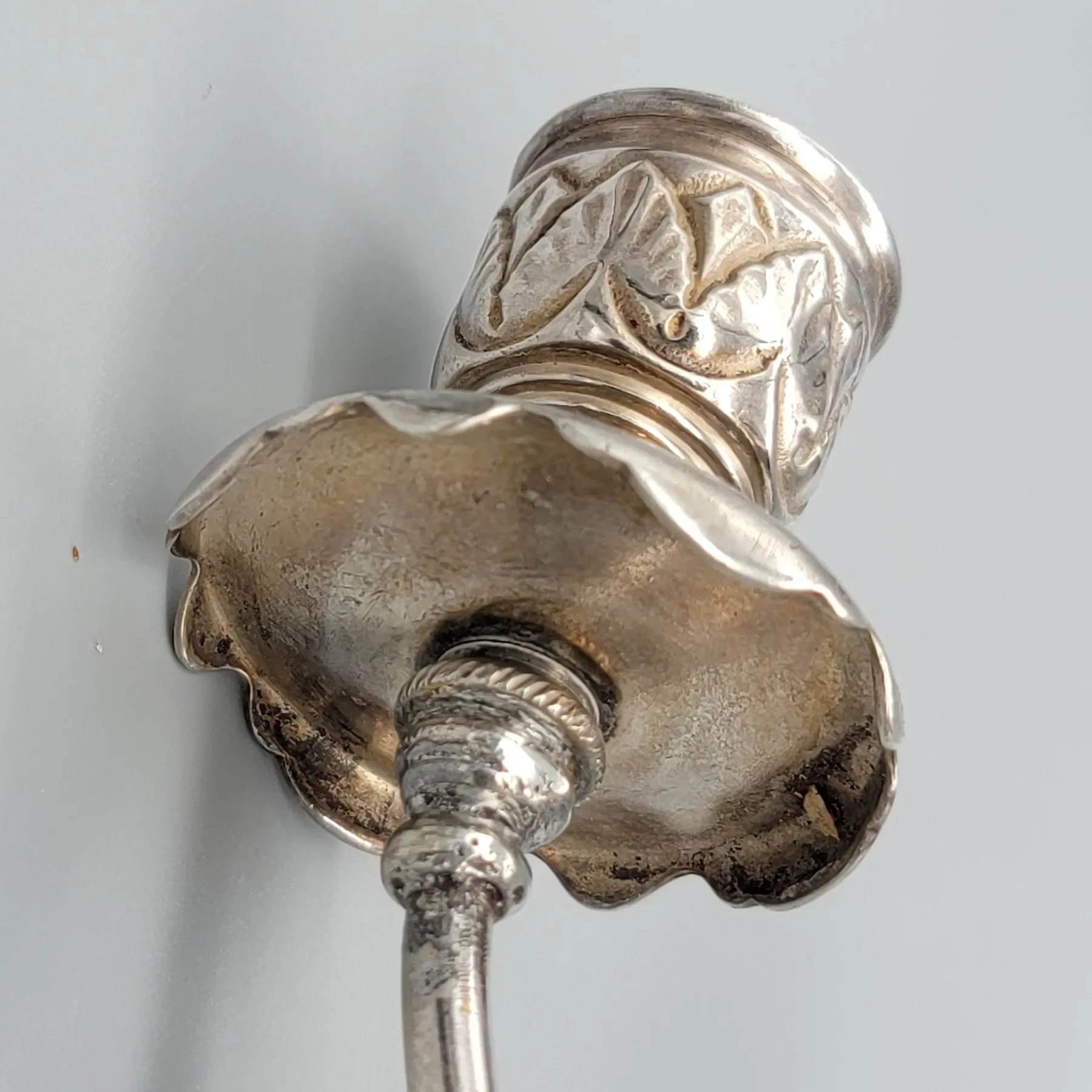 Pair of Antique French Putti / Cherub Candelabra - Silverplate - View 8