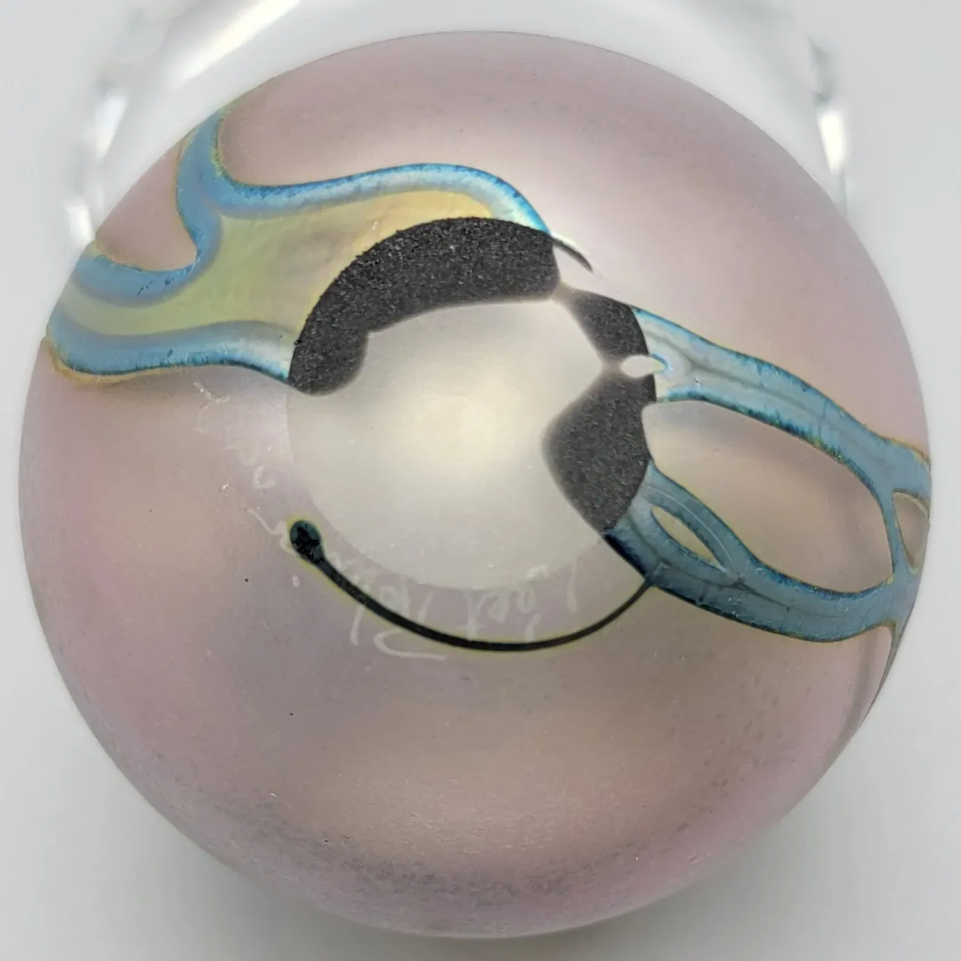 Peet Robison Miniature Art Glass Vase - Landscape Series 2002 - View 8