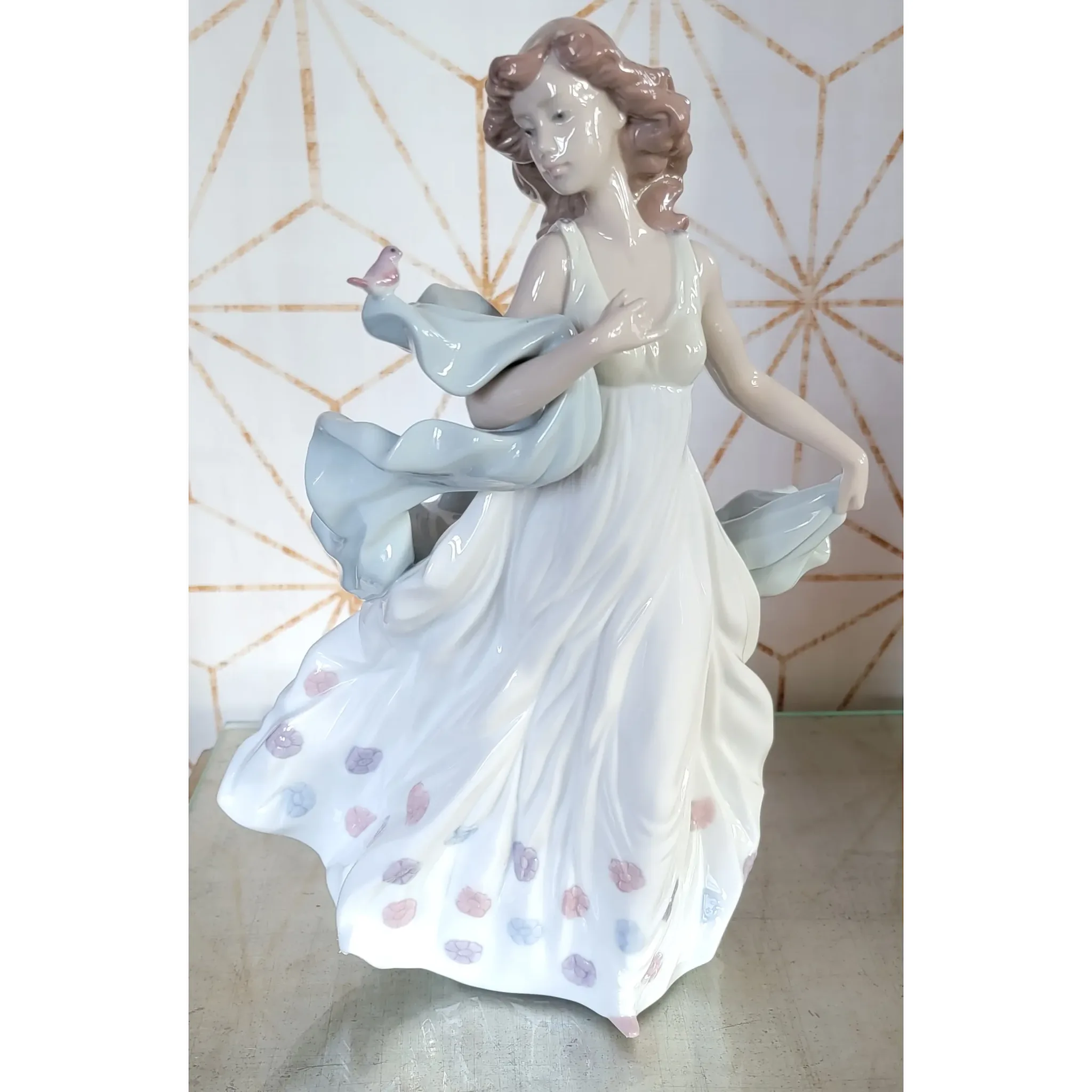 Lladro Summer Serenade Figurine with Original Box - View 2