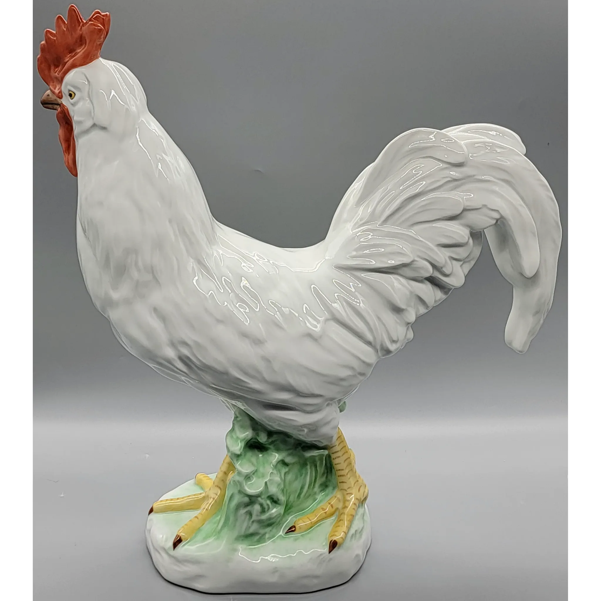 Vintage Herend Tall Rooster - 5030-0-00/AC Natural - View 3