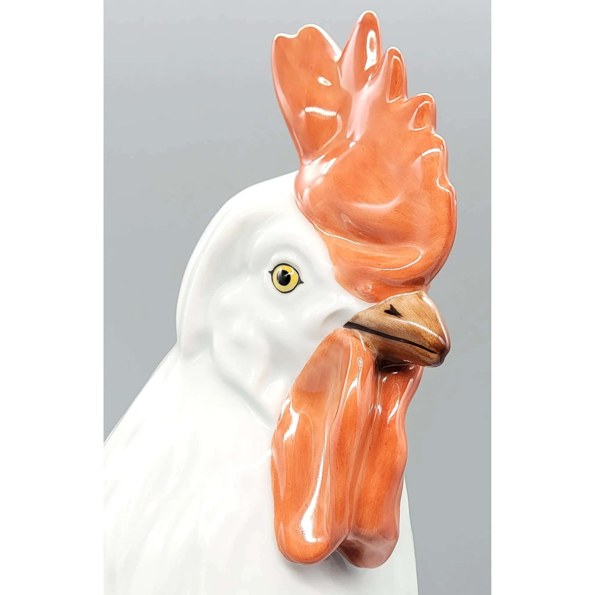 Vintage Herend Tall Rooster - 5030-0-00/AC Natural - View 5