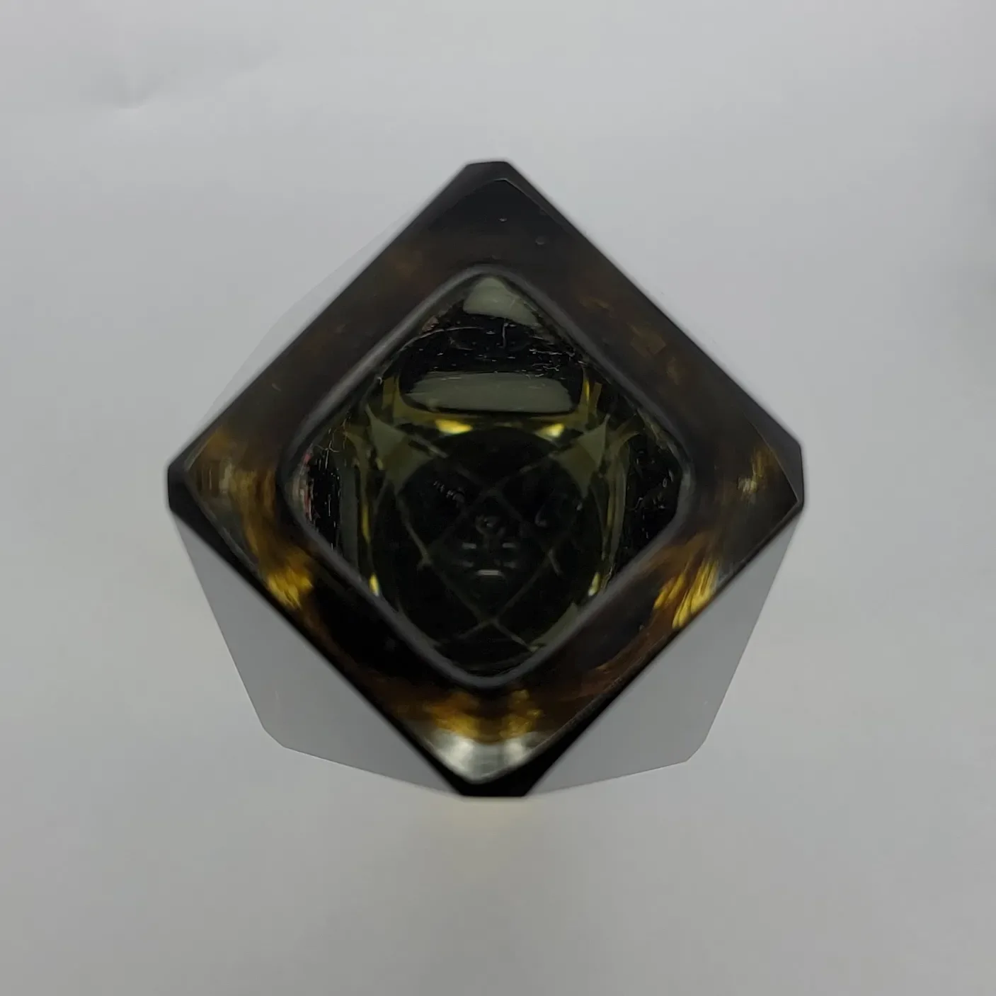 MCM Mandruzzato Murano Sommerso Glass Faceted Vase - View 7