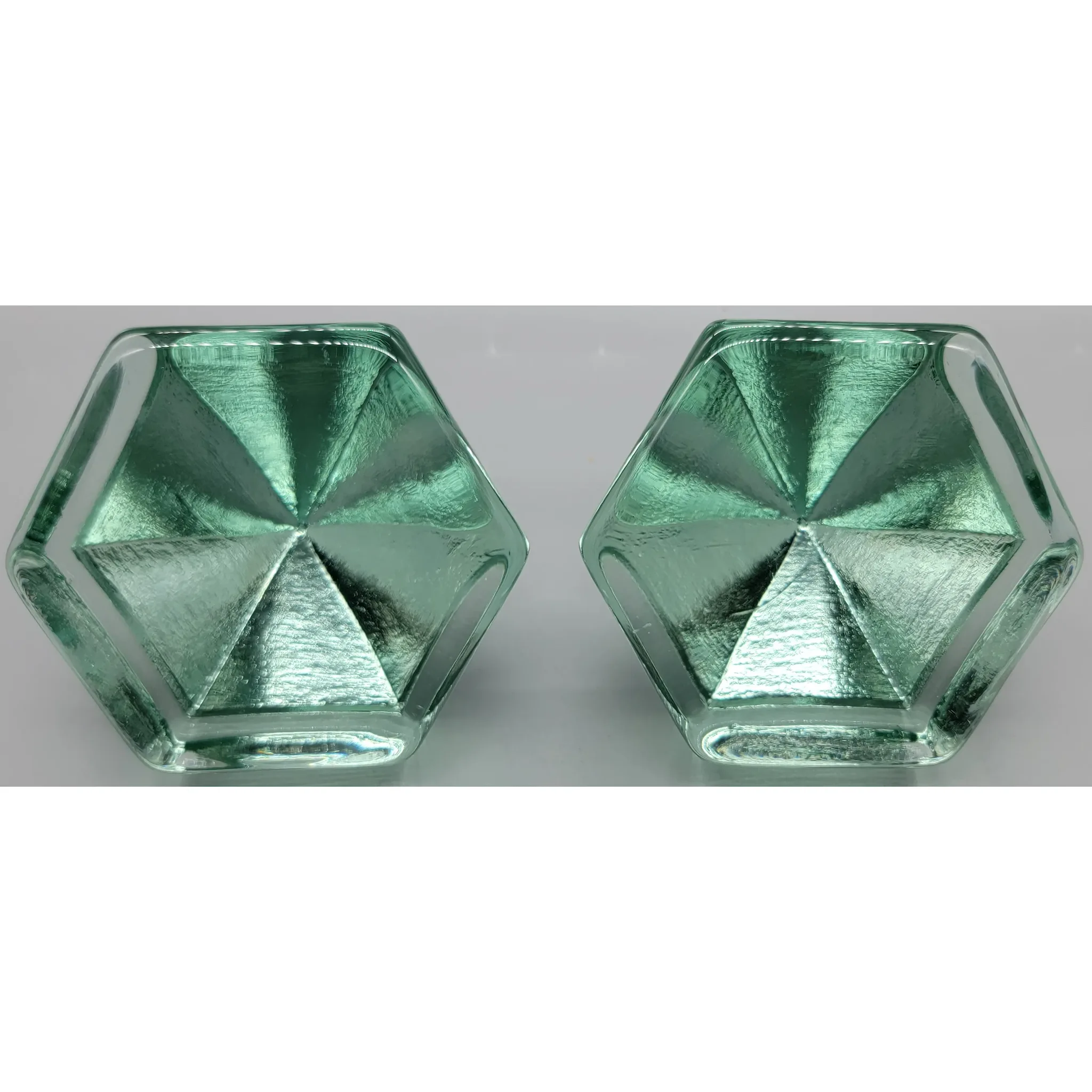Pair Vintage Mystic Seaport Deck Prism Lamps - View 4