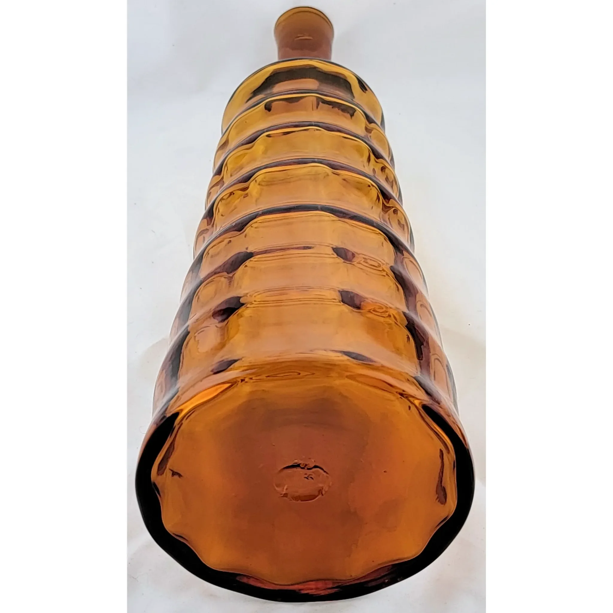Blenko Glass MCM 1965 Honey Decanter #558L 21.5 inch - View 4