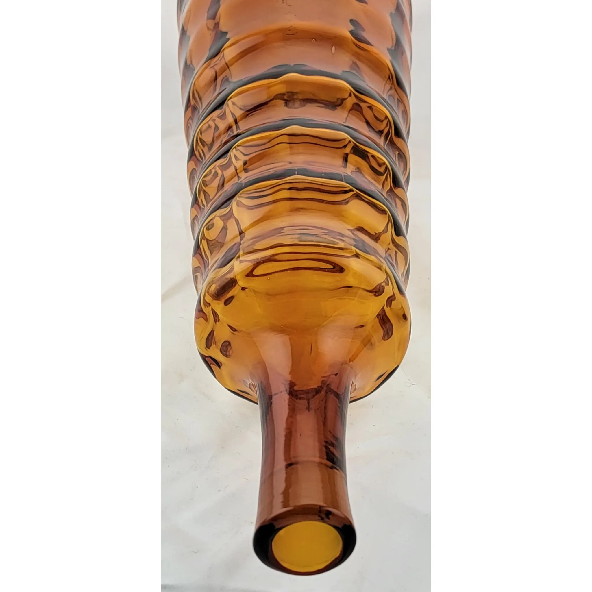Blenko Glass MCM 1965 Honey Decanter #558L 21.5 inch - View 7