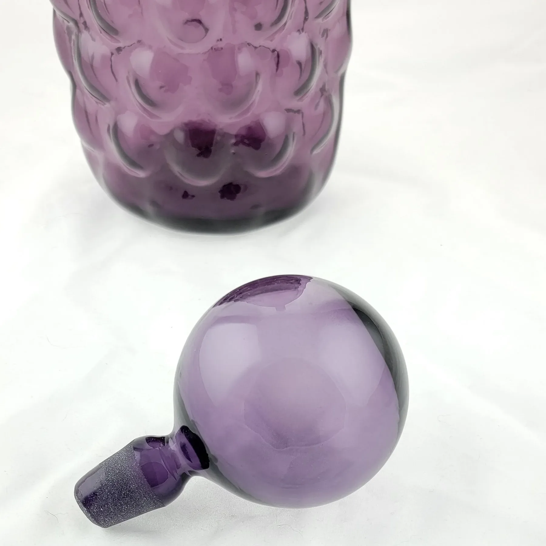 Blenko Decanter MCM 1960-61 Amethyst #6040 - View 5