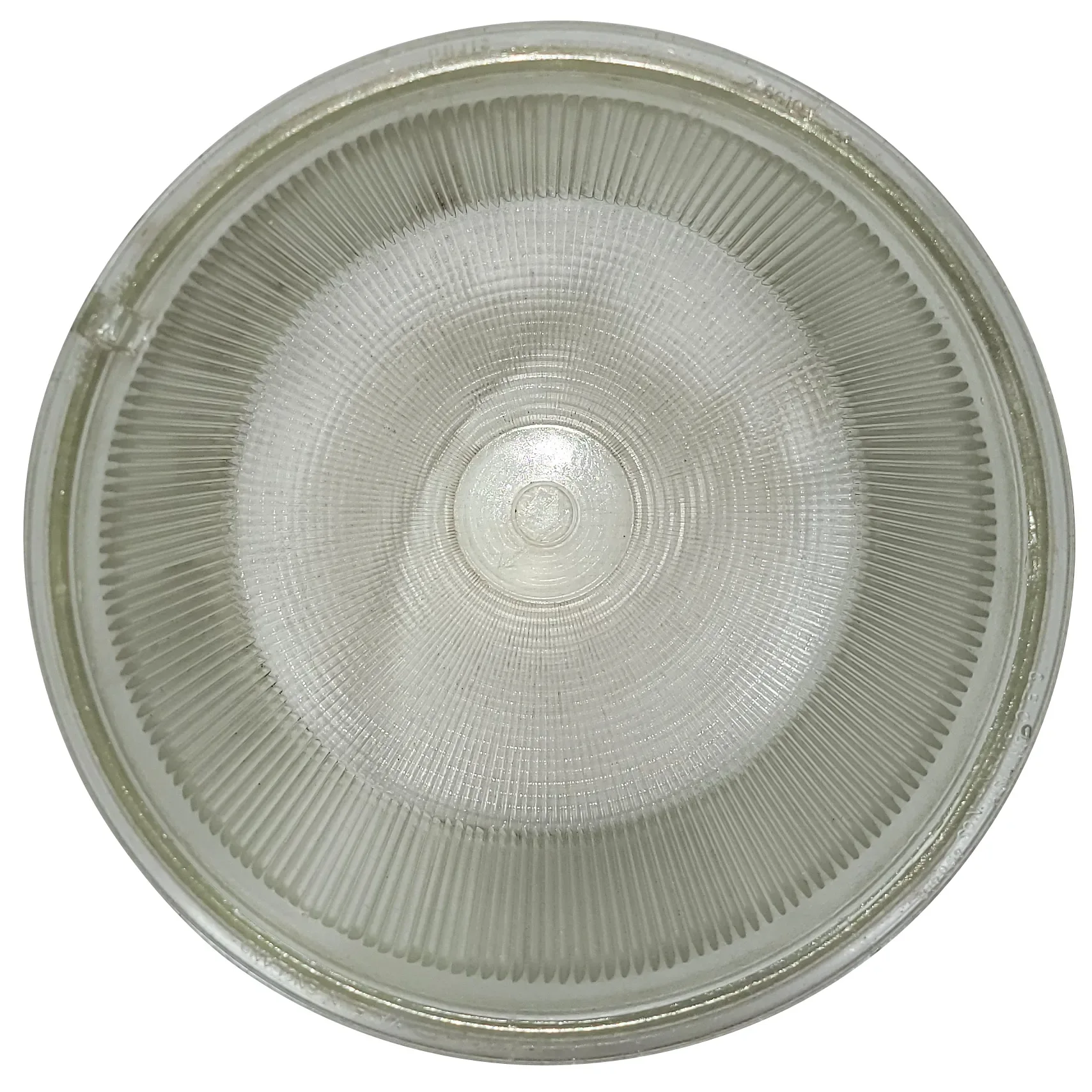 1937 English Copper Street Lamp Light Fixture - Fulham Di-Fractor Lantern - View 10
