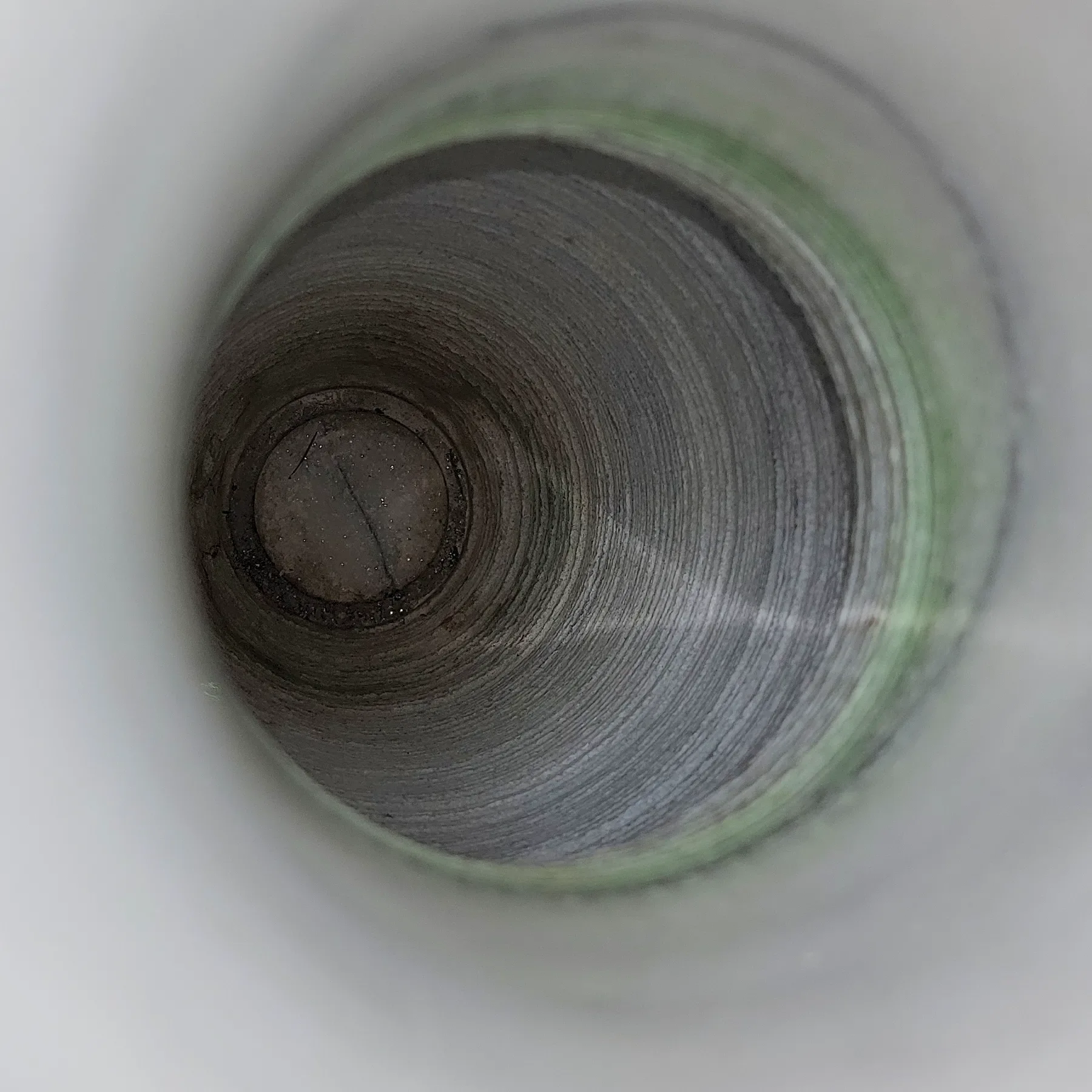 Massive Mid-Century Carrara Marble Floor Vase - View 9