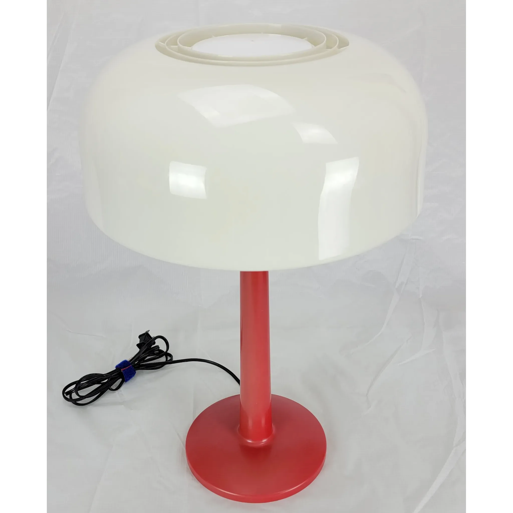 Gerald Thurston for Lightolier Plastic Mushroom Table Lamp - Mid Century - View 2