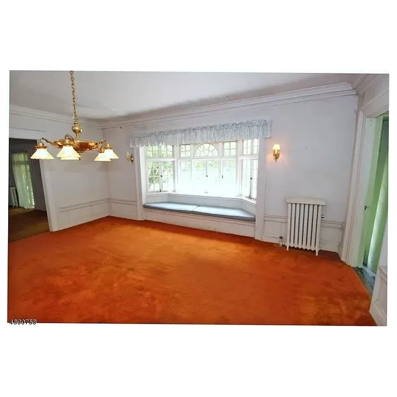 Antique Brass 5 Light Figural Maiden Fixture - Aurene Glass Shades: glass, red, antique, antique (view 16) - Lighting