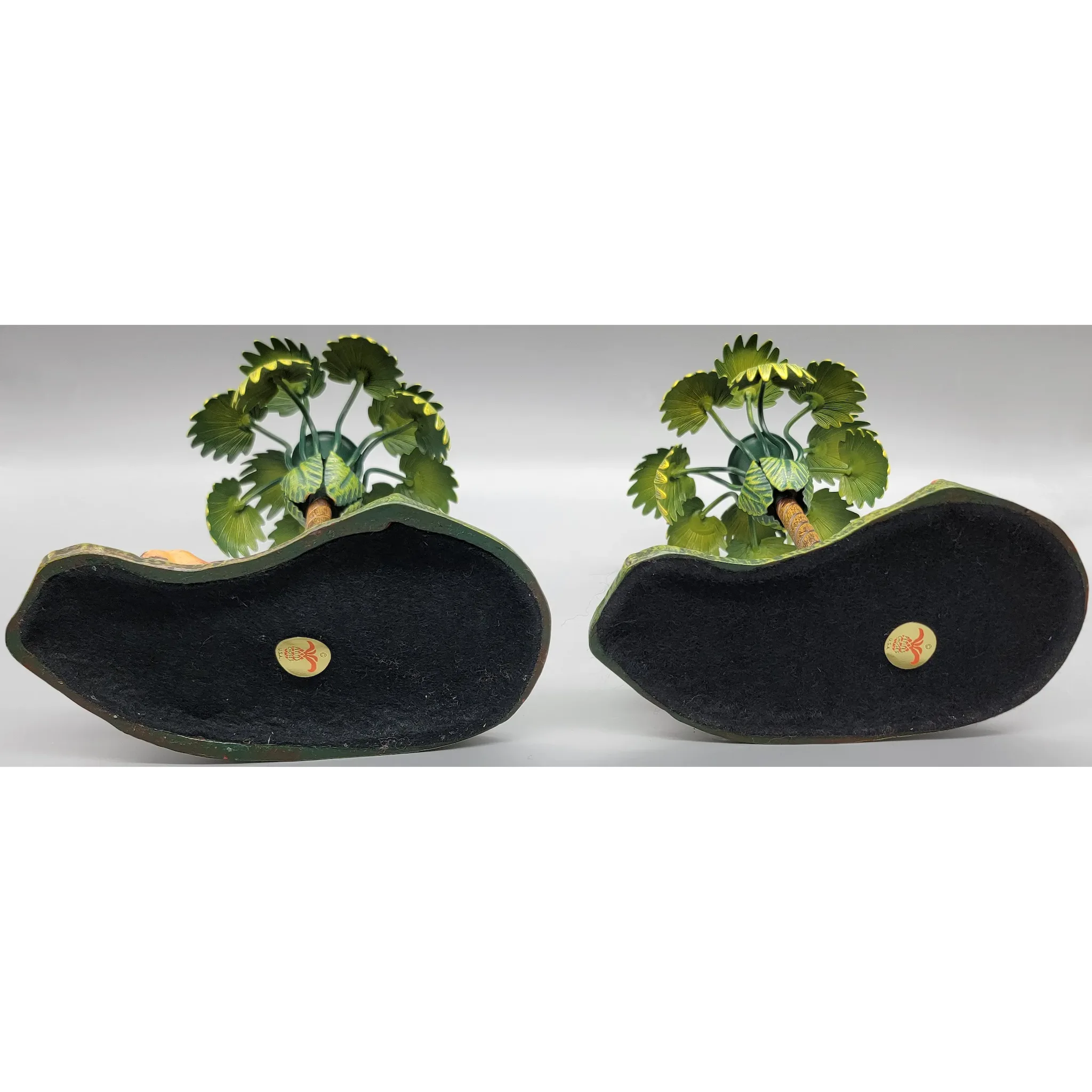 Pair Petites Choses Leopard Lying Down Metal Candlesticks - Big Cat - View 8