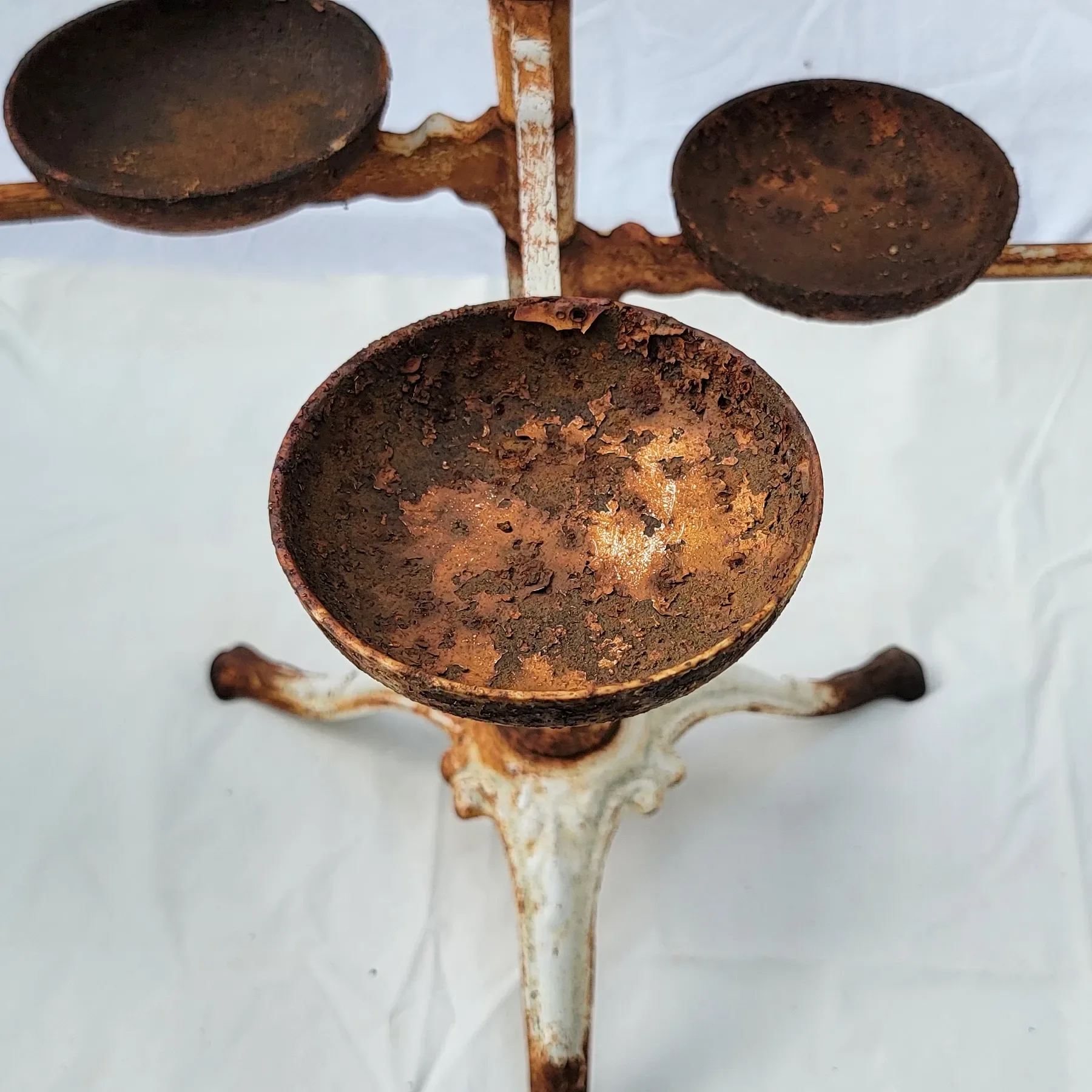 Antique Victorian Cast Iron Articulated 12 Plant Stand - View 7