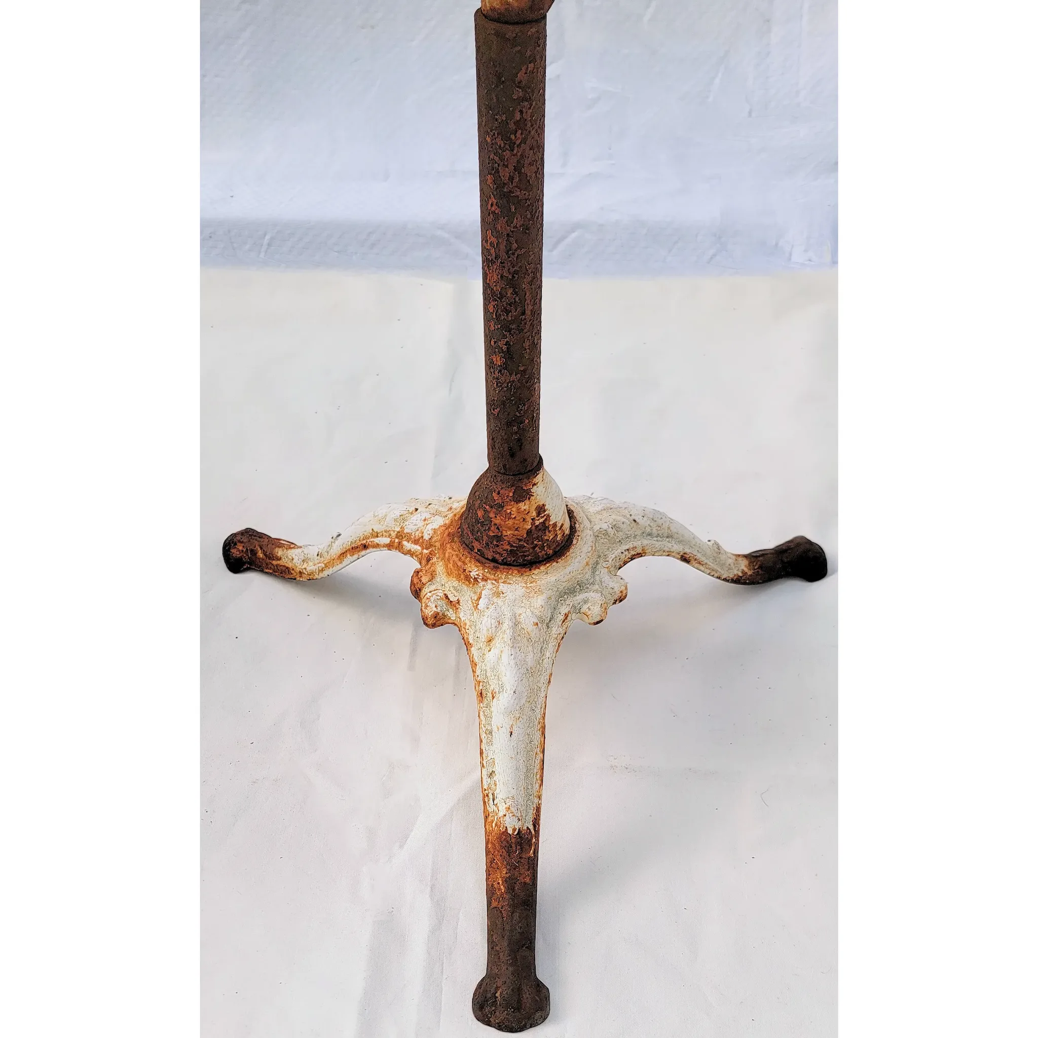 Antique Victorian Cast Iron Articulated 12 Plant Stand - View 8
