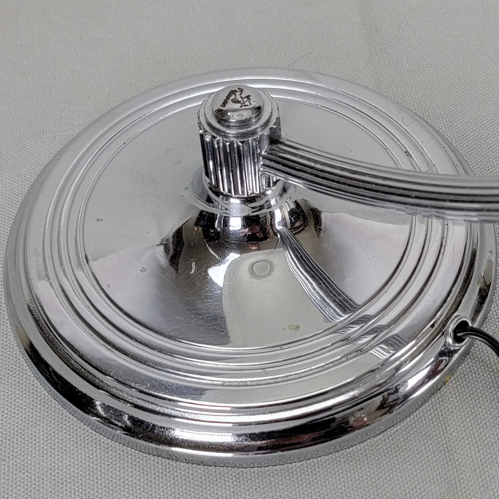 Chase Chrome Desk Lamp 1930s Machine Age - View 10