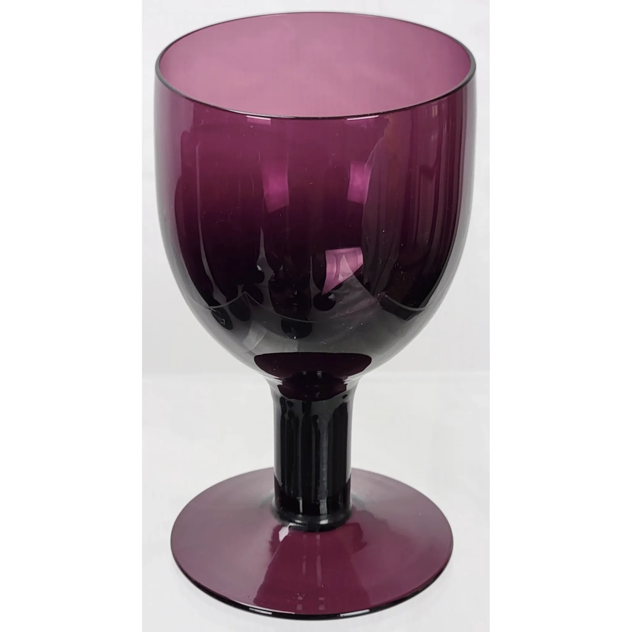 Set 26 Yugoslavia Amethyst/Purple Goblets MCM - View 9