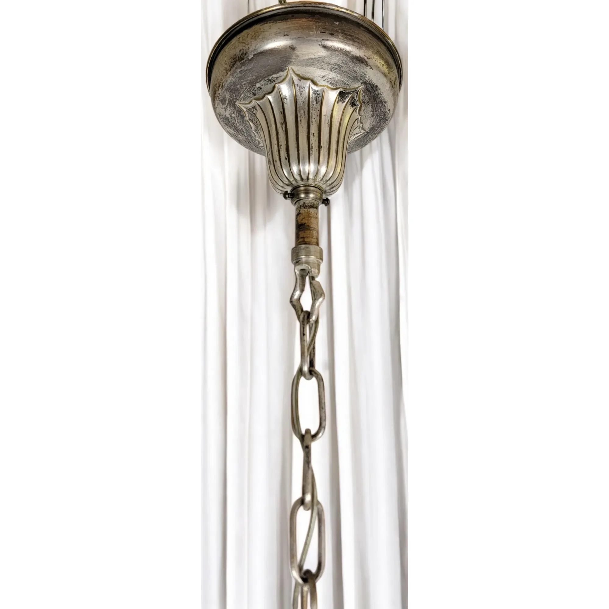 Vintage Miller Duplexalite D271 Aged Silver &amp; Brass - View 4
