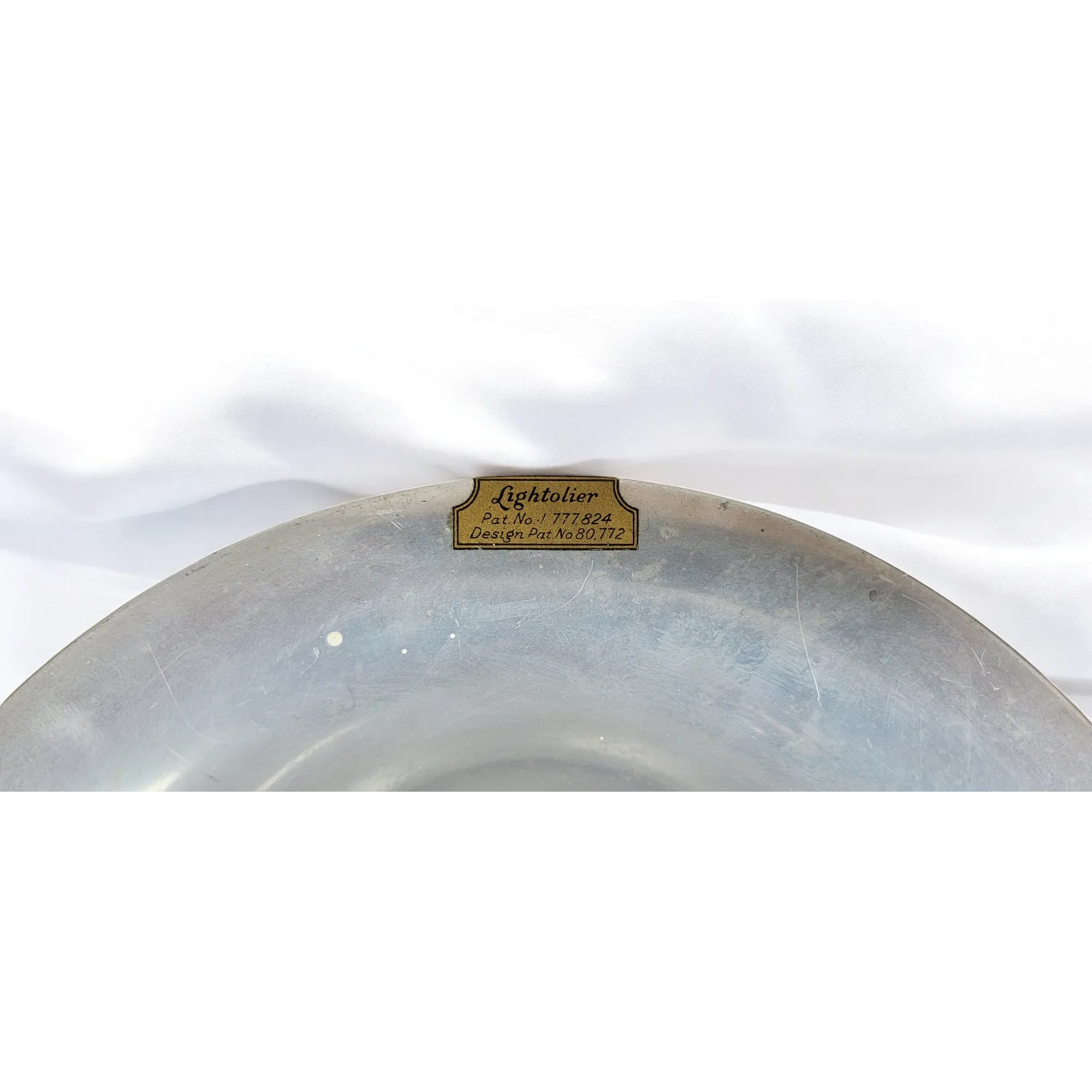 1930s Lightolier DaRay Torchiere Lamp Shade - View 12