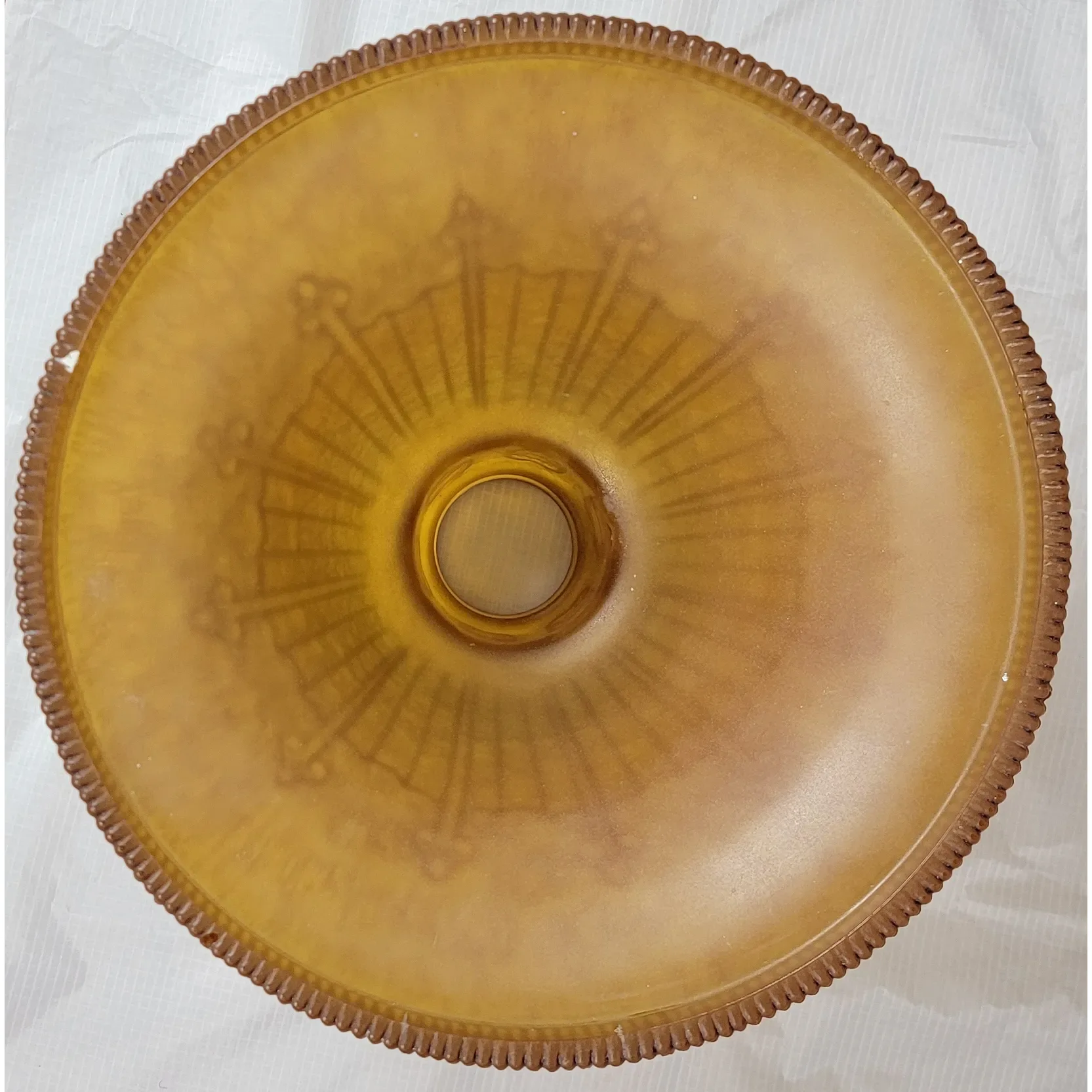 1930s Lightolier DaRay Torchiere Lamp Shade - View 2