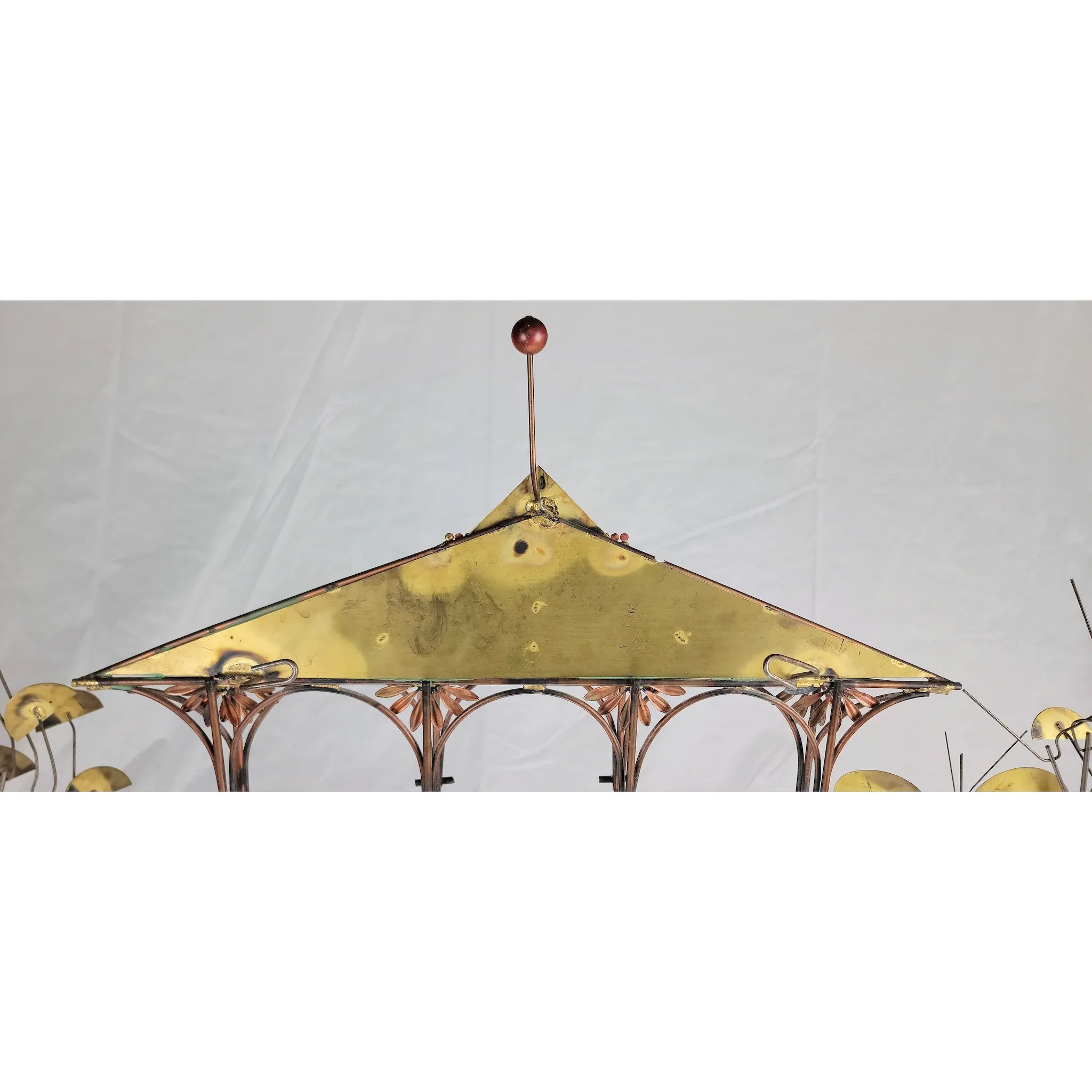 Vintage MCM Curtis Jere Bandstand Wall Art Sculpture - Signed - View 11