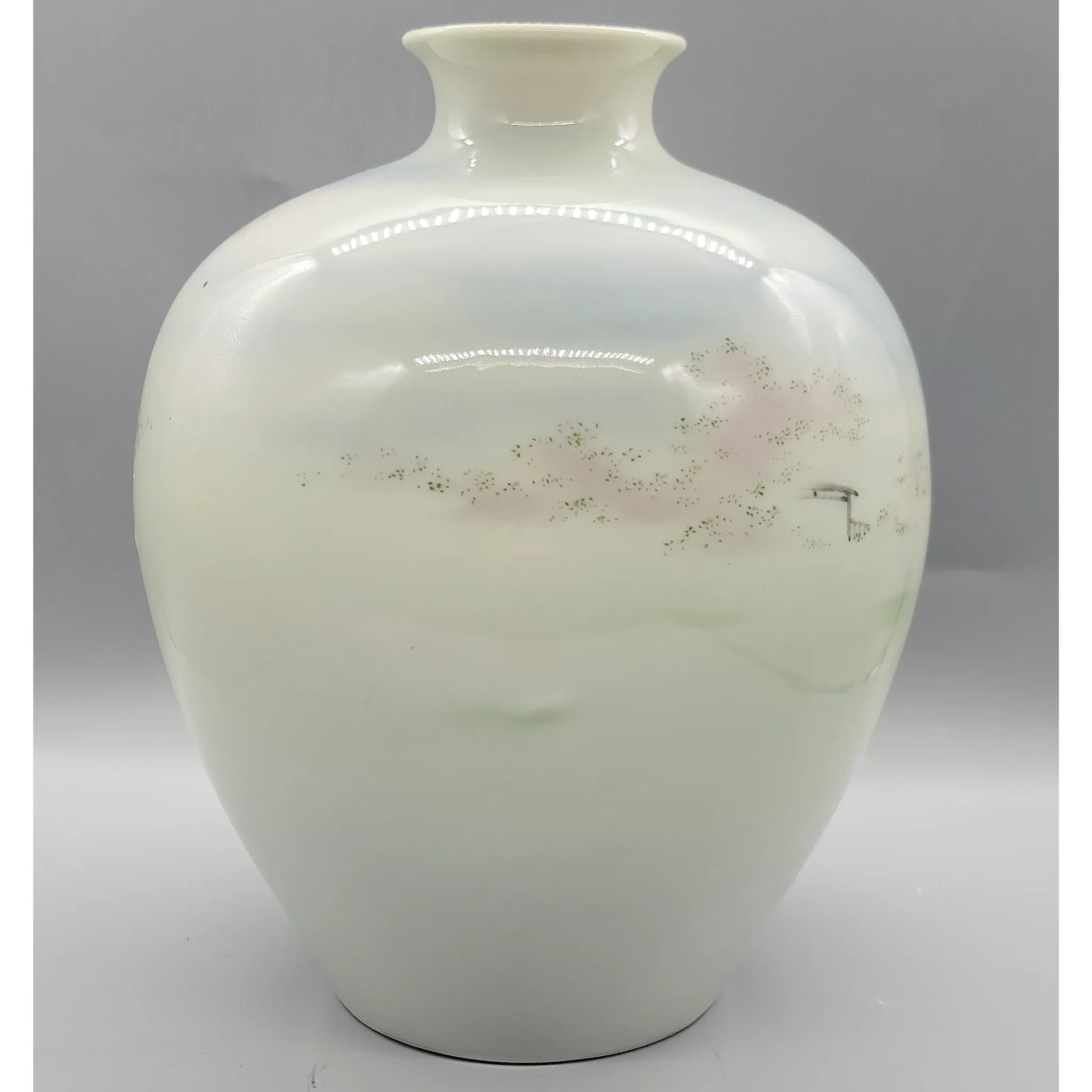 Large Antique Japanese Tsubo Vase - Nishiura Enji V (1856-1914) - Meiji Period - View 5
