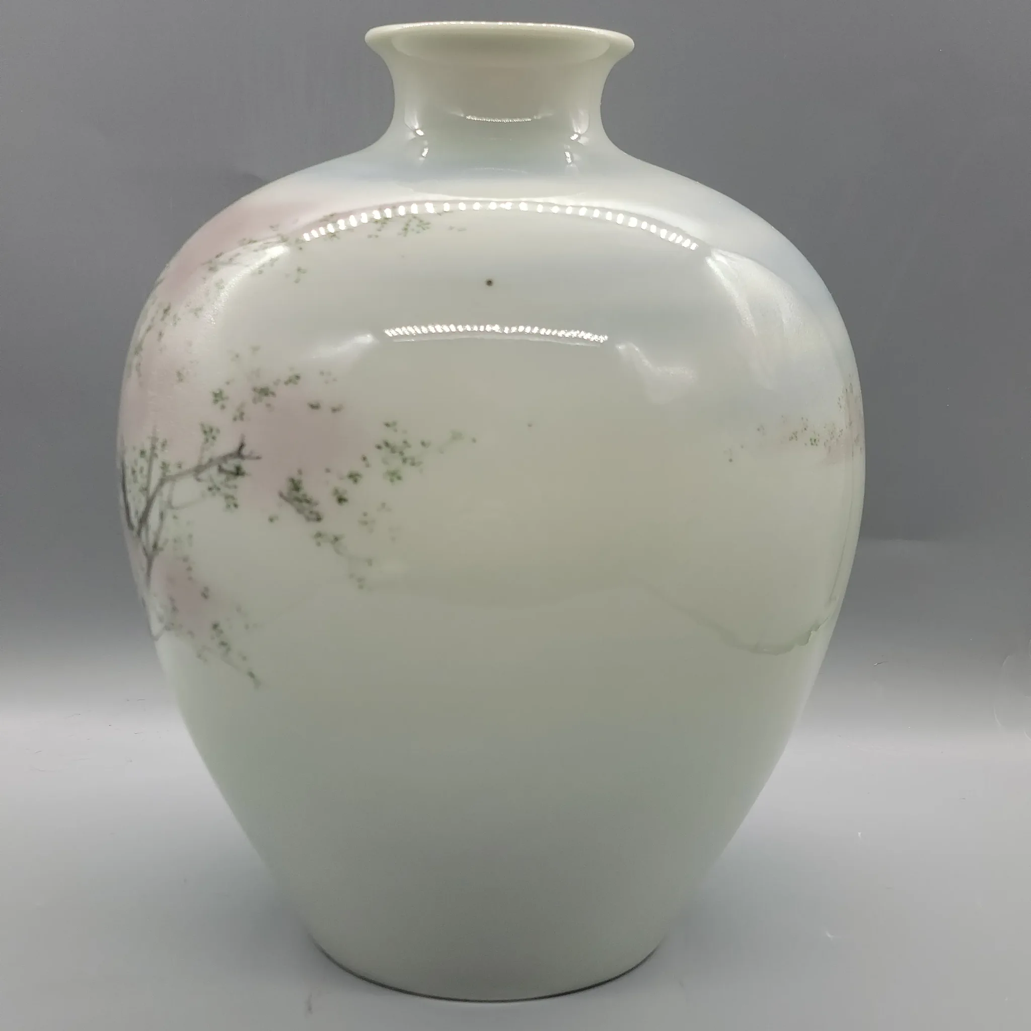 Large Antique Japanese Tsubo Vase - Nishiura Enji V (1856-1914) - Meiji Period - View 6