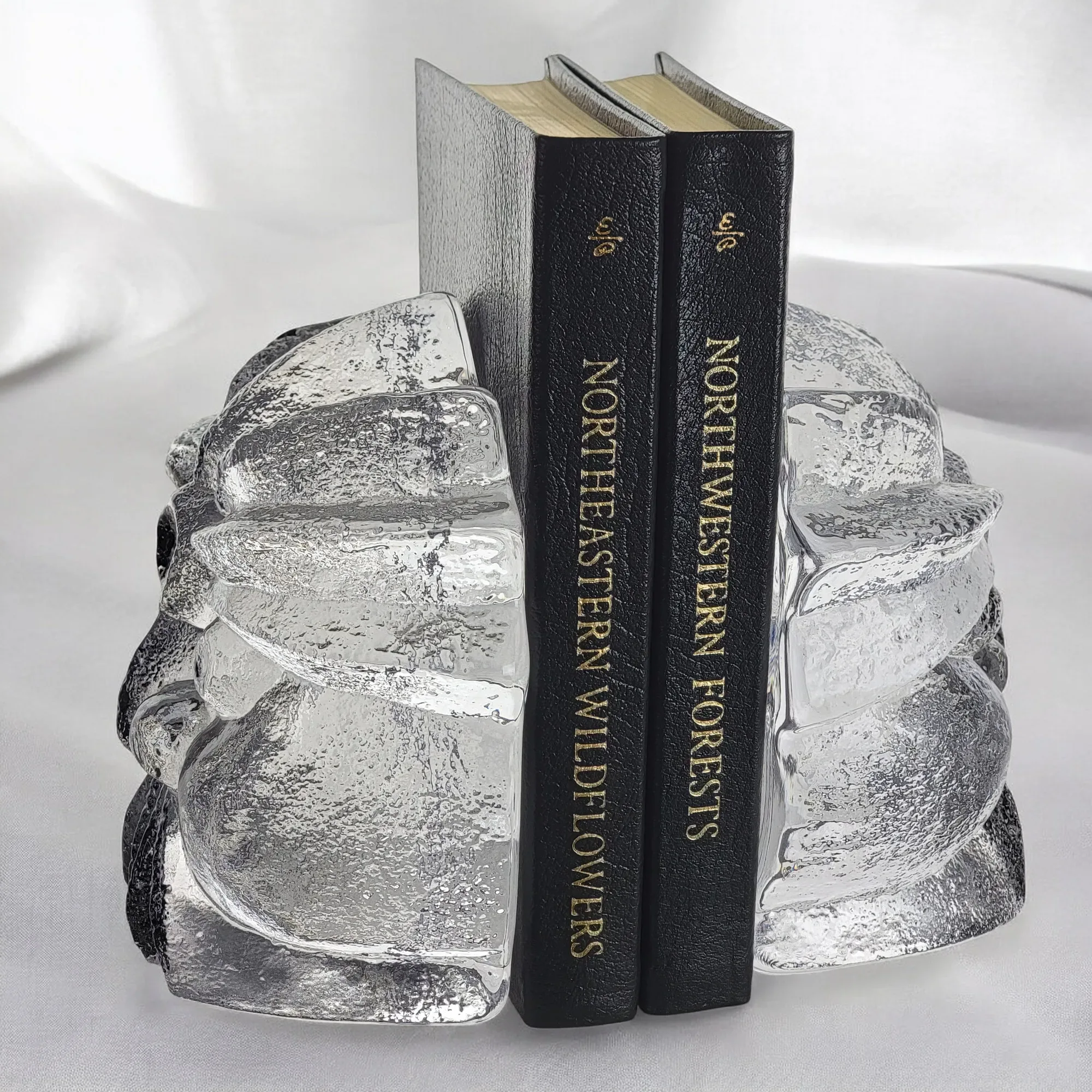 Pair Lars Hellsten - Skruf  Viking Bookends /Paperweights - Large Size - View 4