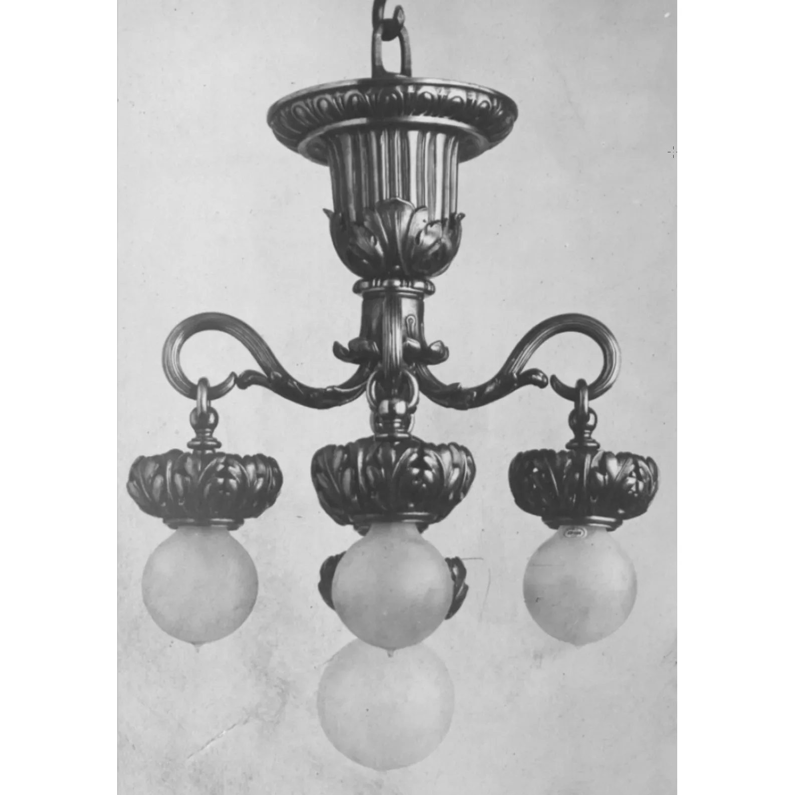 Antique Bronze E. F. Caldwell 5 Light Fixture - Petite - View 17